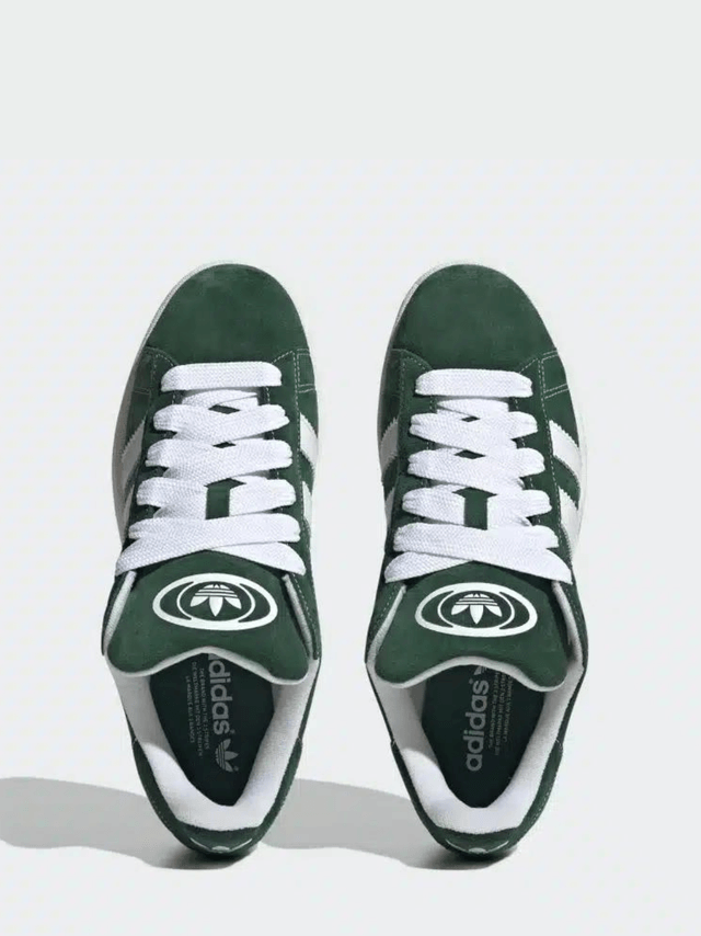 Adidas Campus 00s Dark Green Cloud White (Taille 38 2/3)