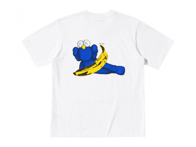 KAWS x Uniqlo Warhol UT Graphic T-shirt White (Taille M)