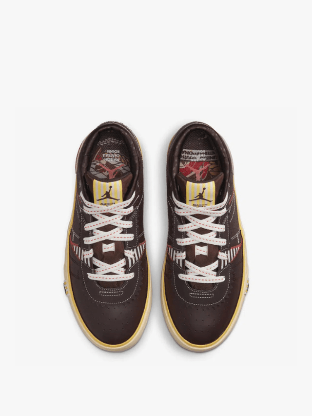 Jordan Series Mid Maison Chateau Rouge Brown (Taille 40)