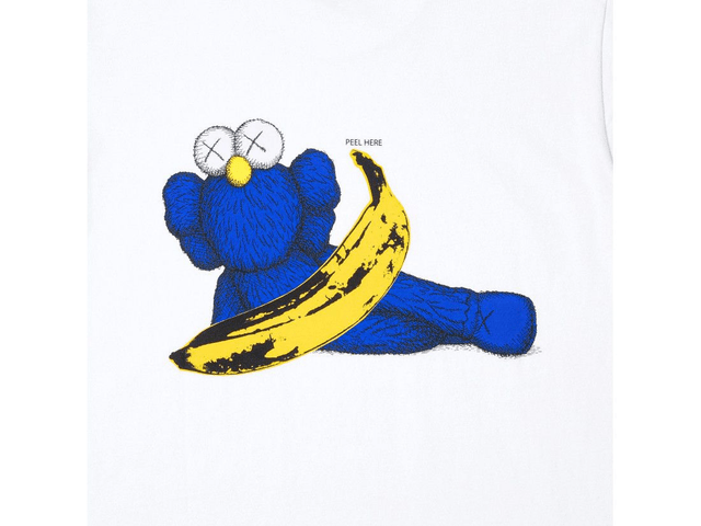 KAWS x Uniqlo Warhol UT Graphic T-shirt White (Taille M)