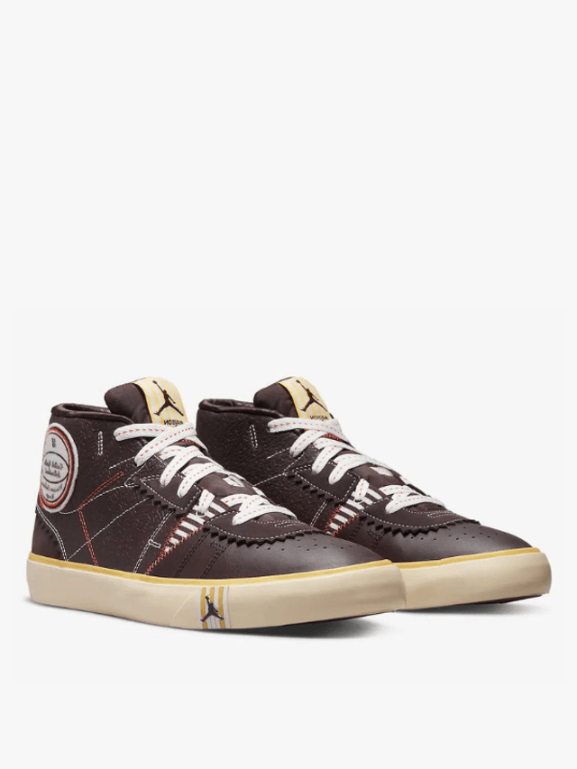 Jordan Series Mid Maison Chateau Rouge Brown (Taille 40)