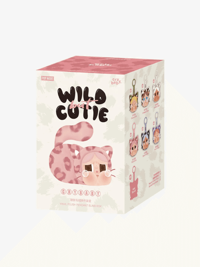 CRYBABY Wild but Cutie Series - Vinyl Plush Pendant Blind Box