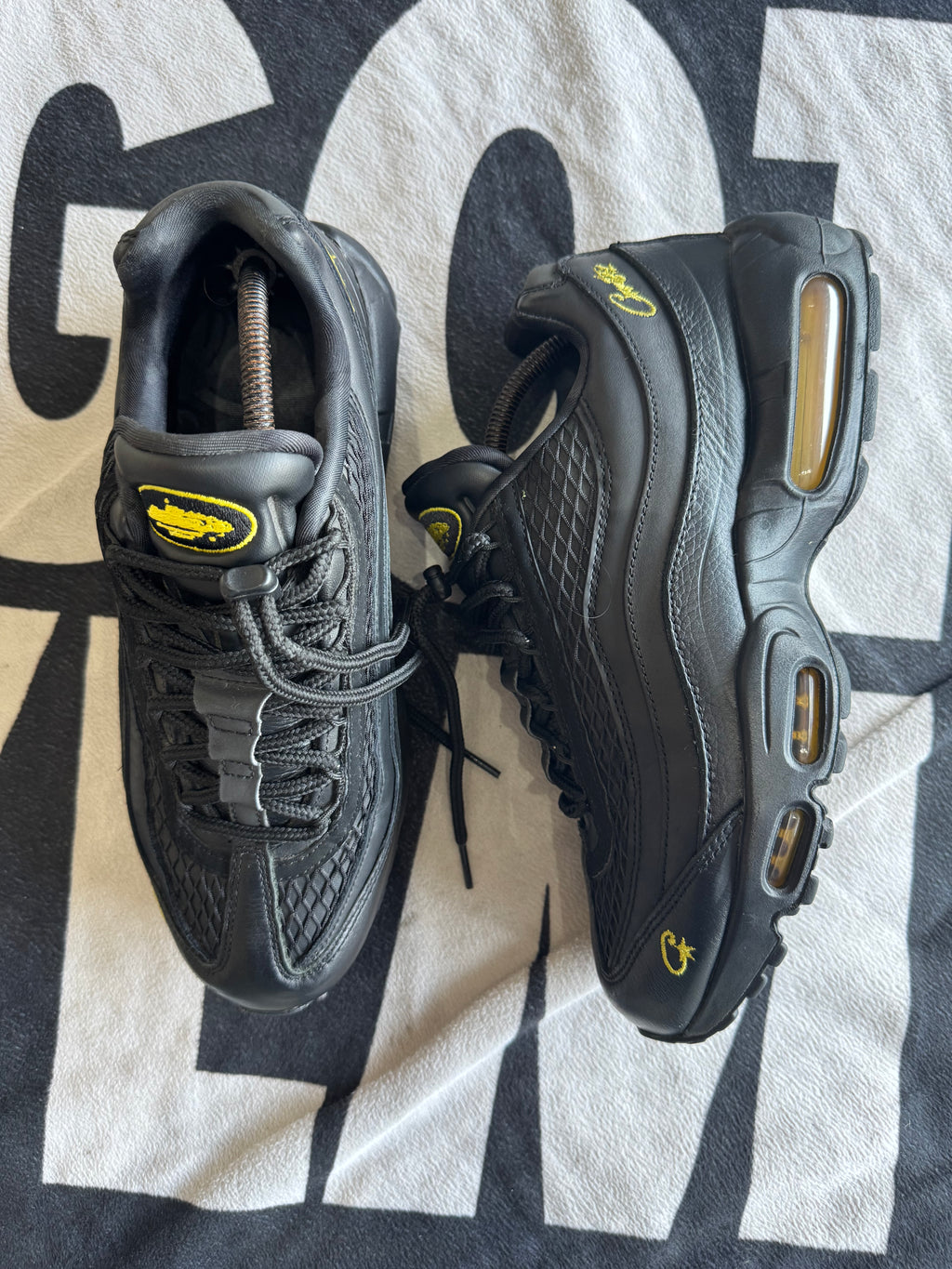 Nike Air Max 95 Corteiz Honey Black (Taille 44.5)