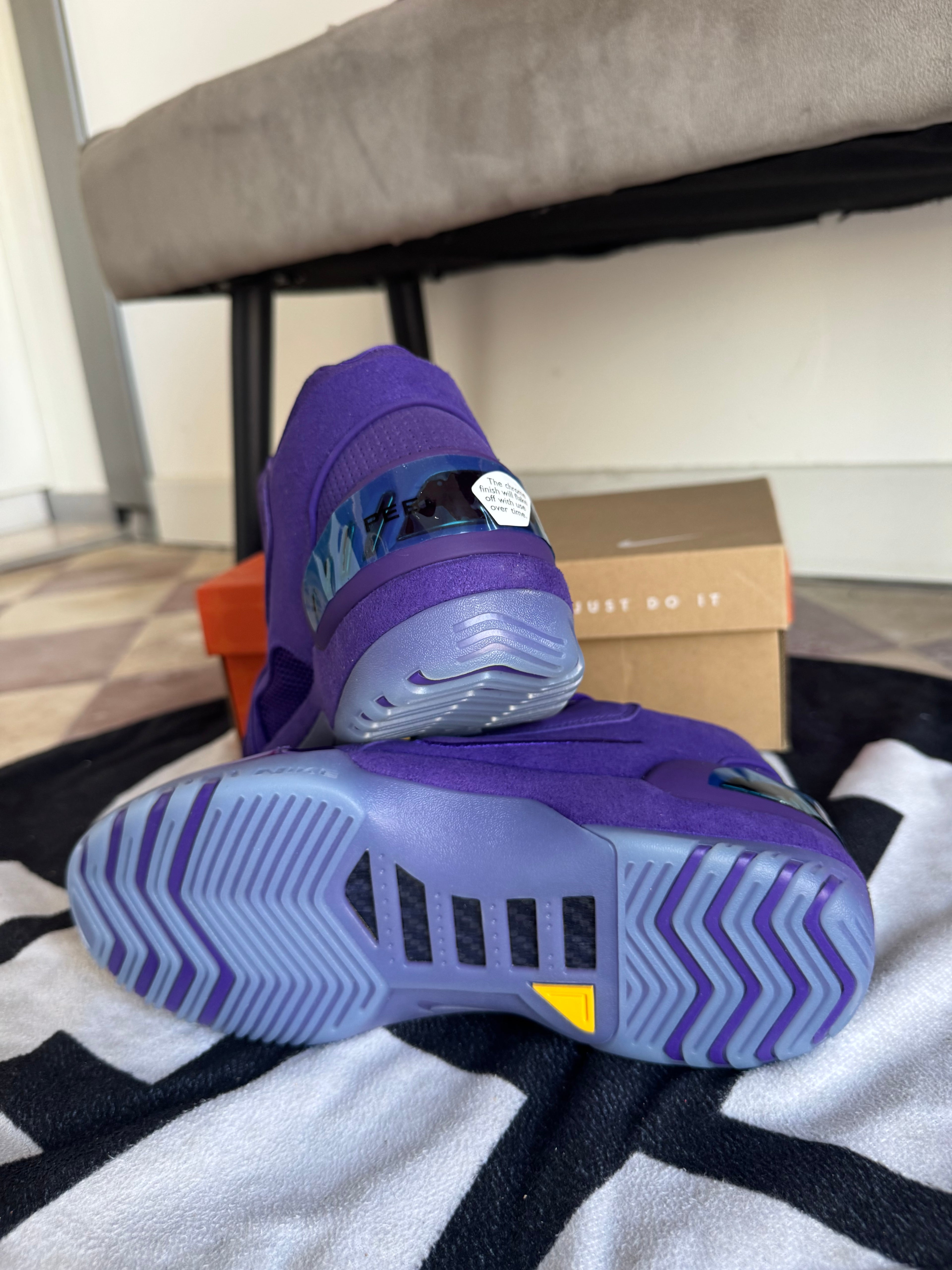 Nike Air Zoom Generation Court Purple Suede (Taille 41)