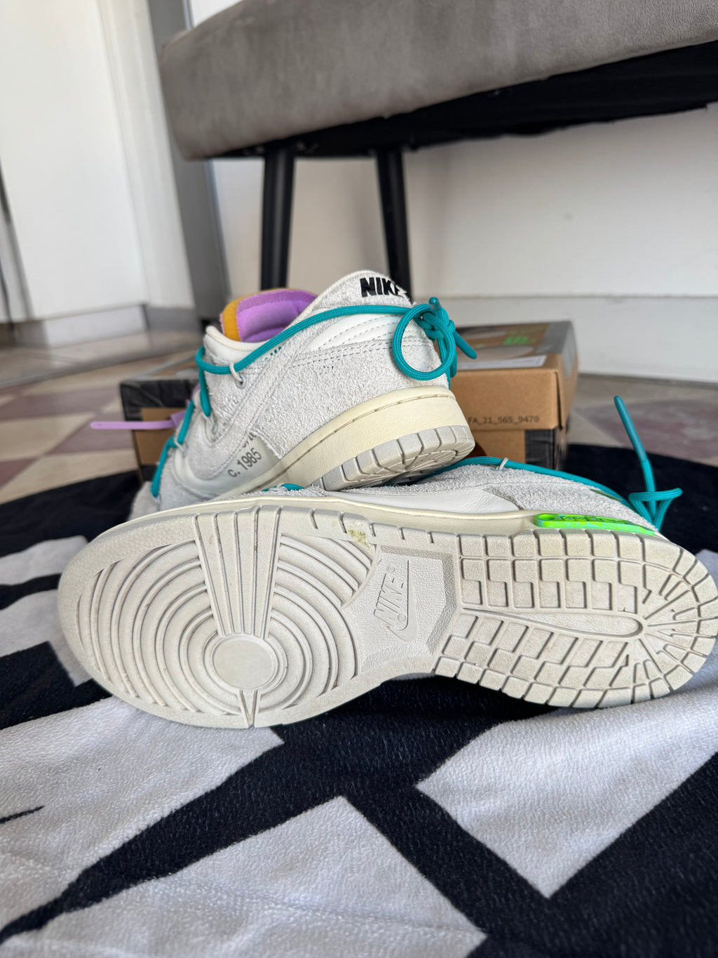 Nike Dunk Low Off-White Lot 36 (Taille 42.5)