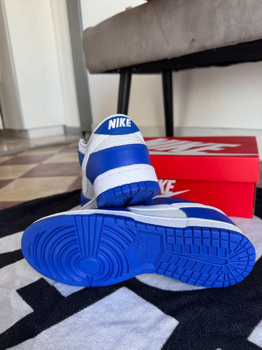 Nike Dunk Low Racer Blue Photon Dust (Taille 40)