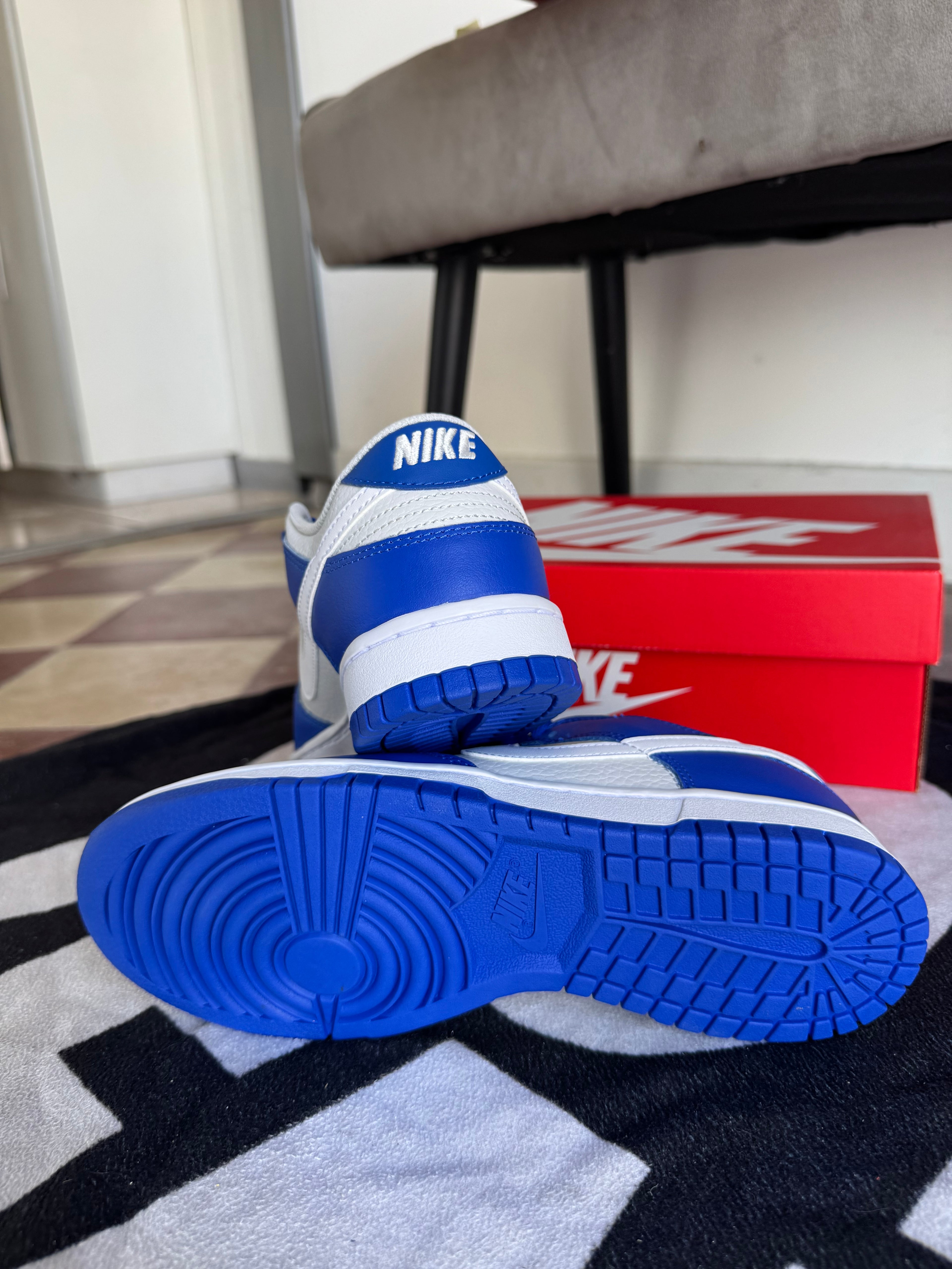 Nike Dunk Low Racer Blue Photon Dust (Taille 40)