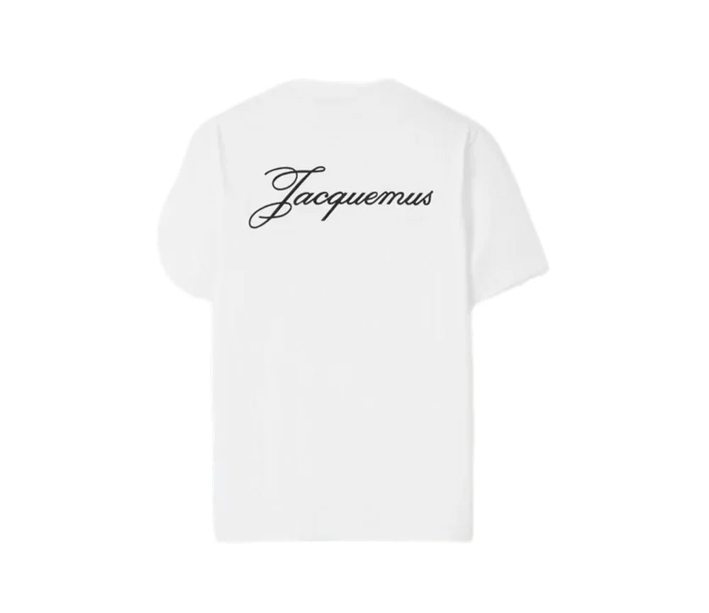 Jacquemus T-Shirt Logo White (Taille M)