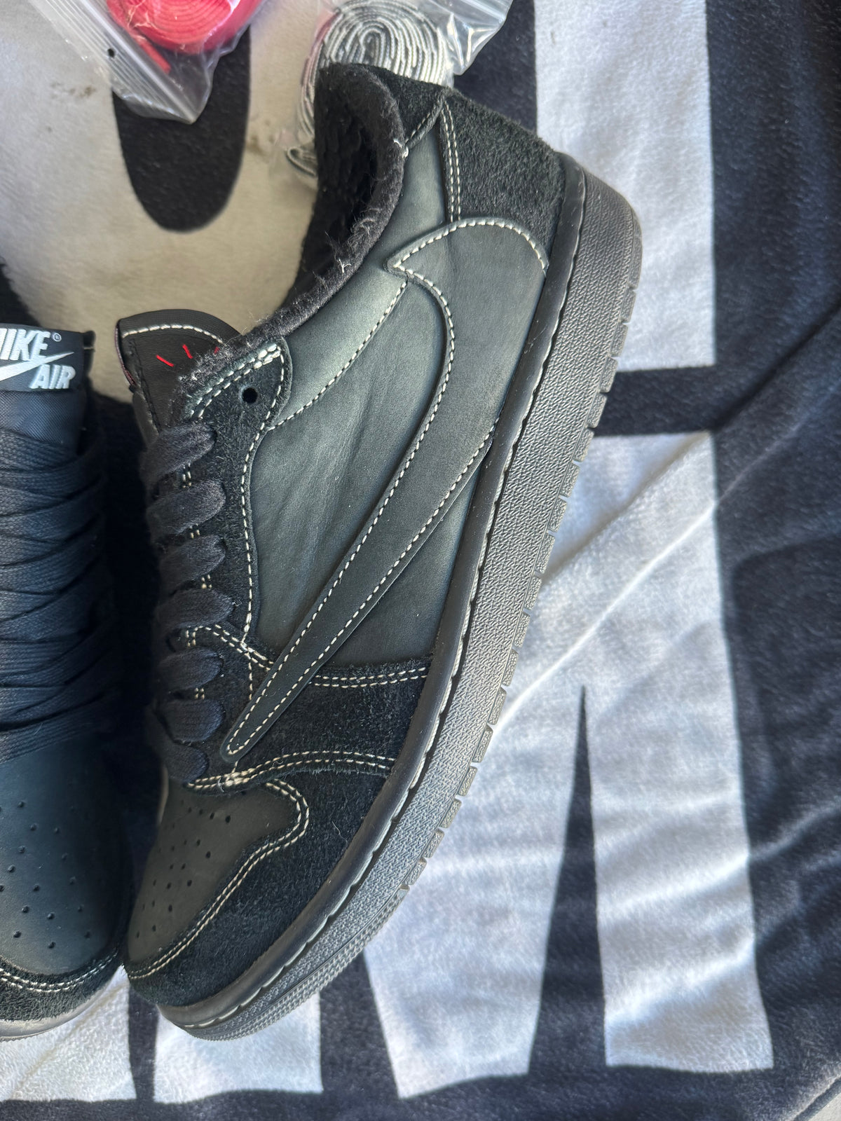 Jordan 1 Low Travis Scott Black Phantom (Taille 44)