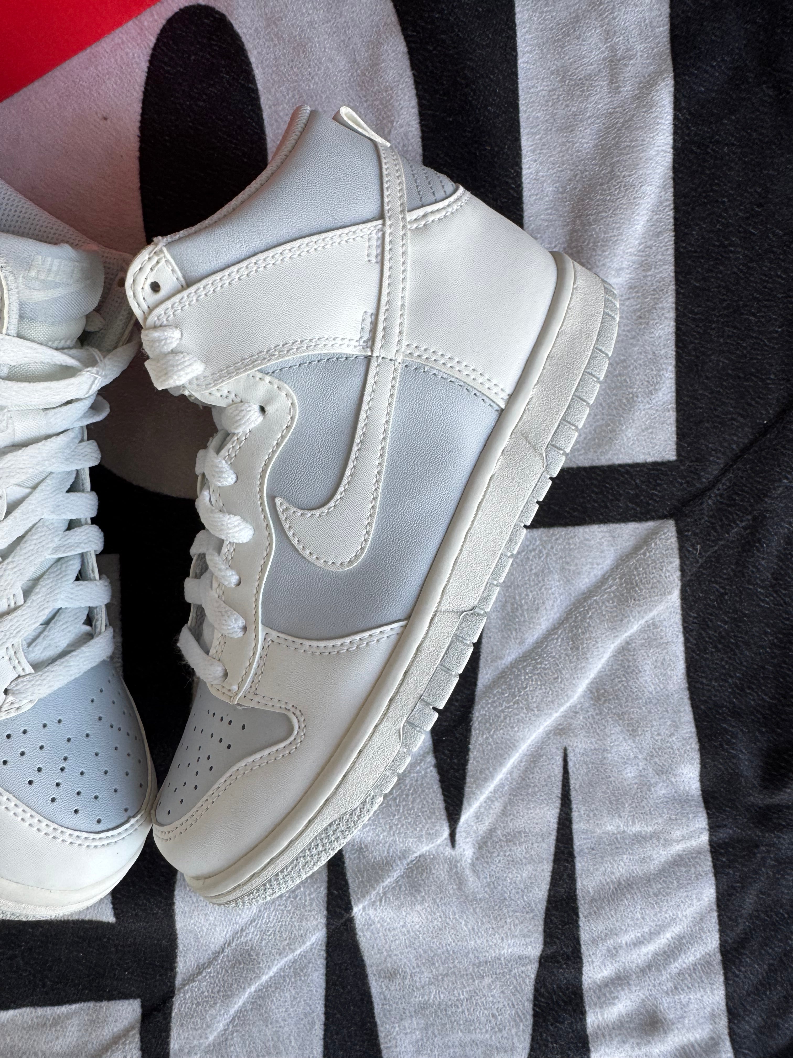 Nike Dunk High Summit White Football Grey (Taille 38)