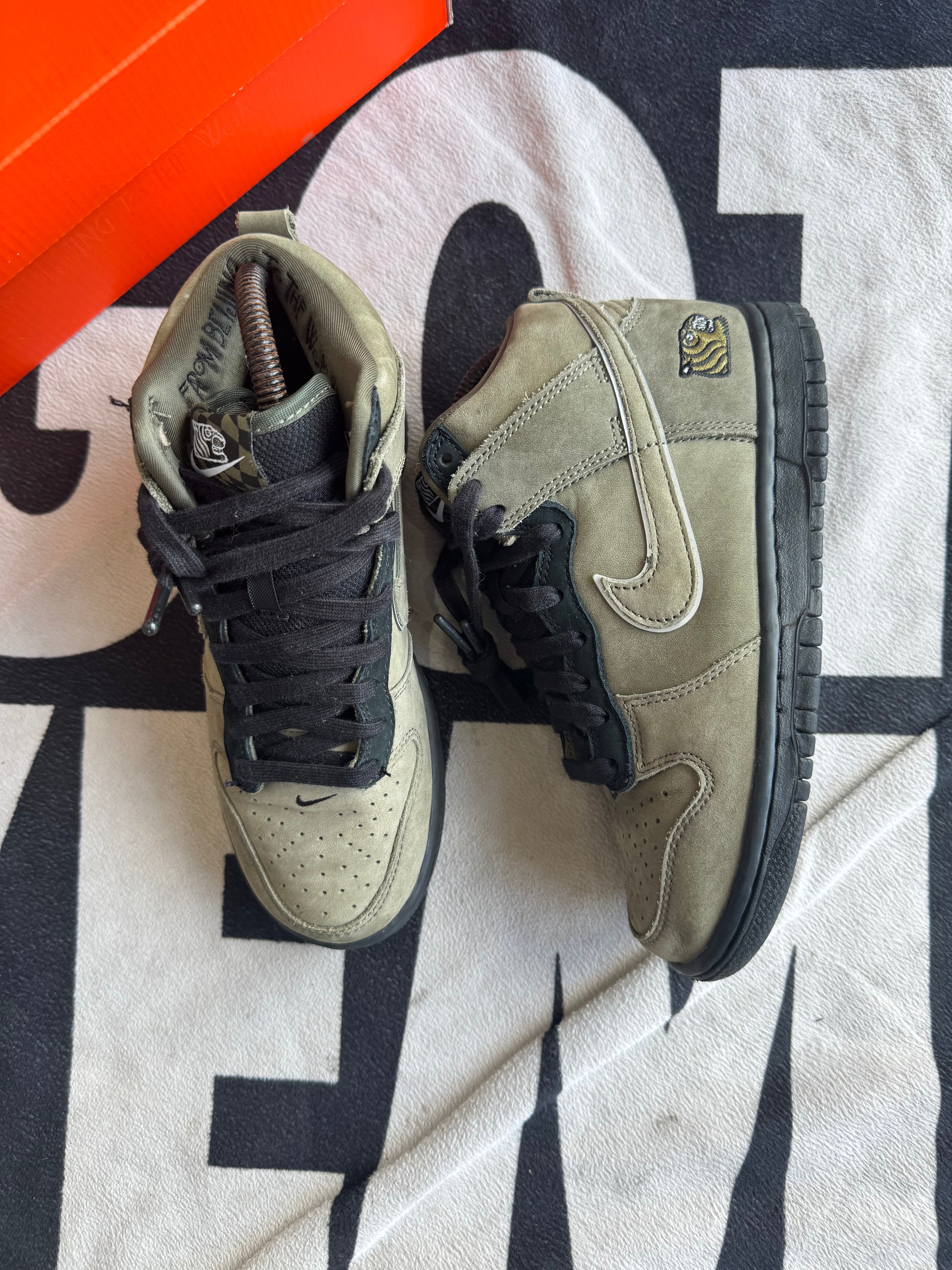 Nike Dunk High Soulgoods Olive (Taille 36.5)