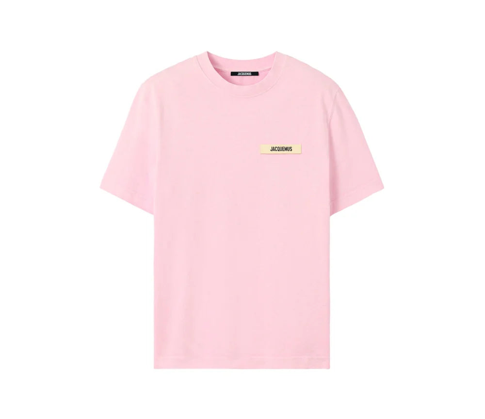 Jacquemus Le t-shirt Gros Grain Rose (Taille M)