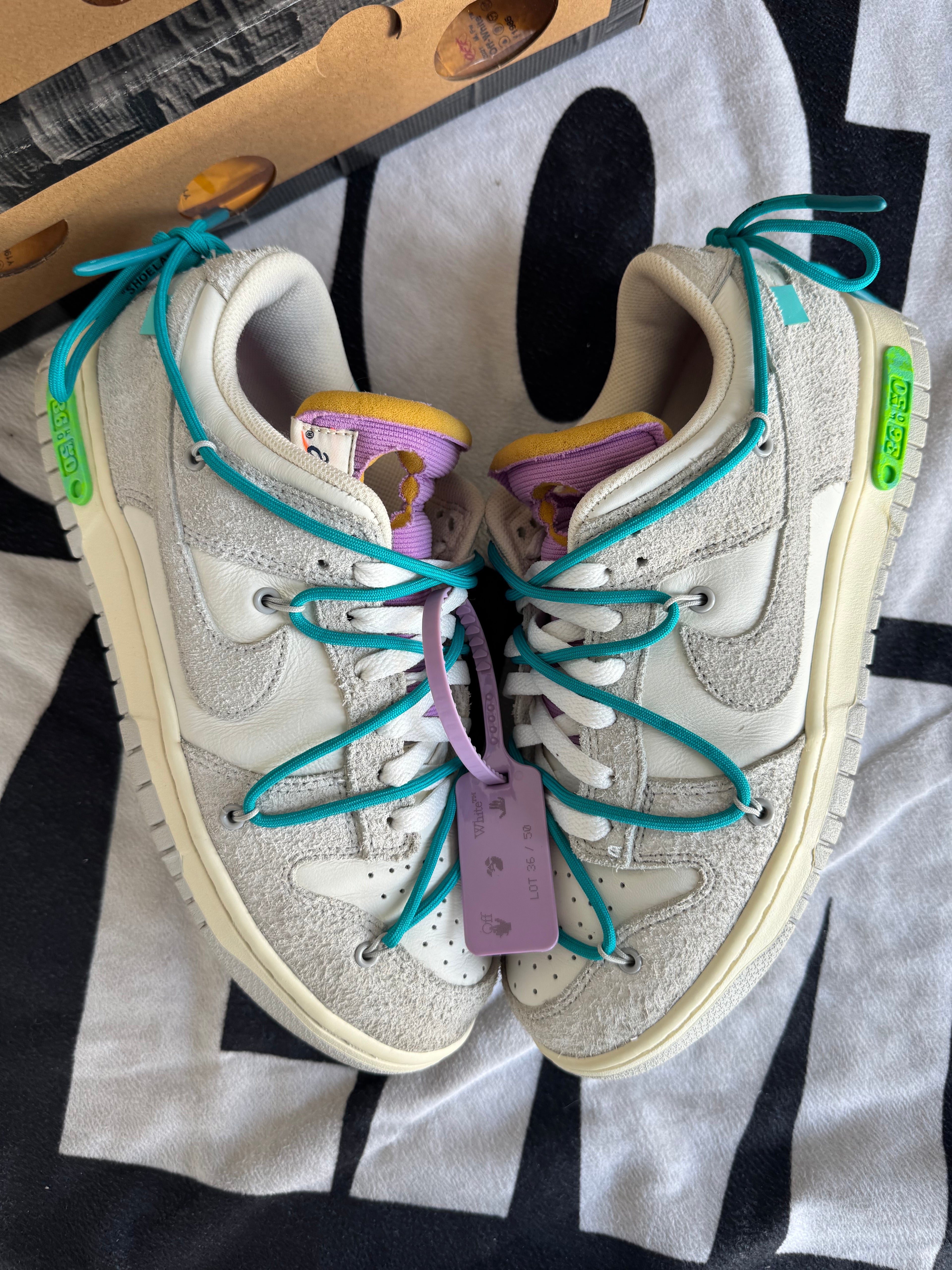 Nike Dunk Low Off-White Lot 36 (Taille 42.5)