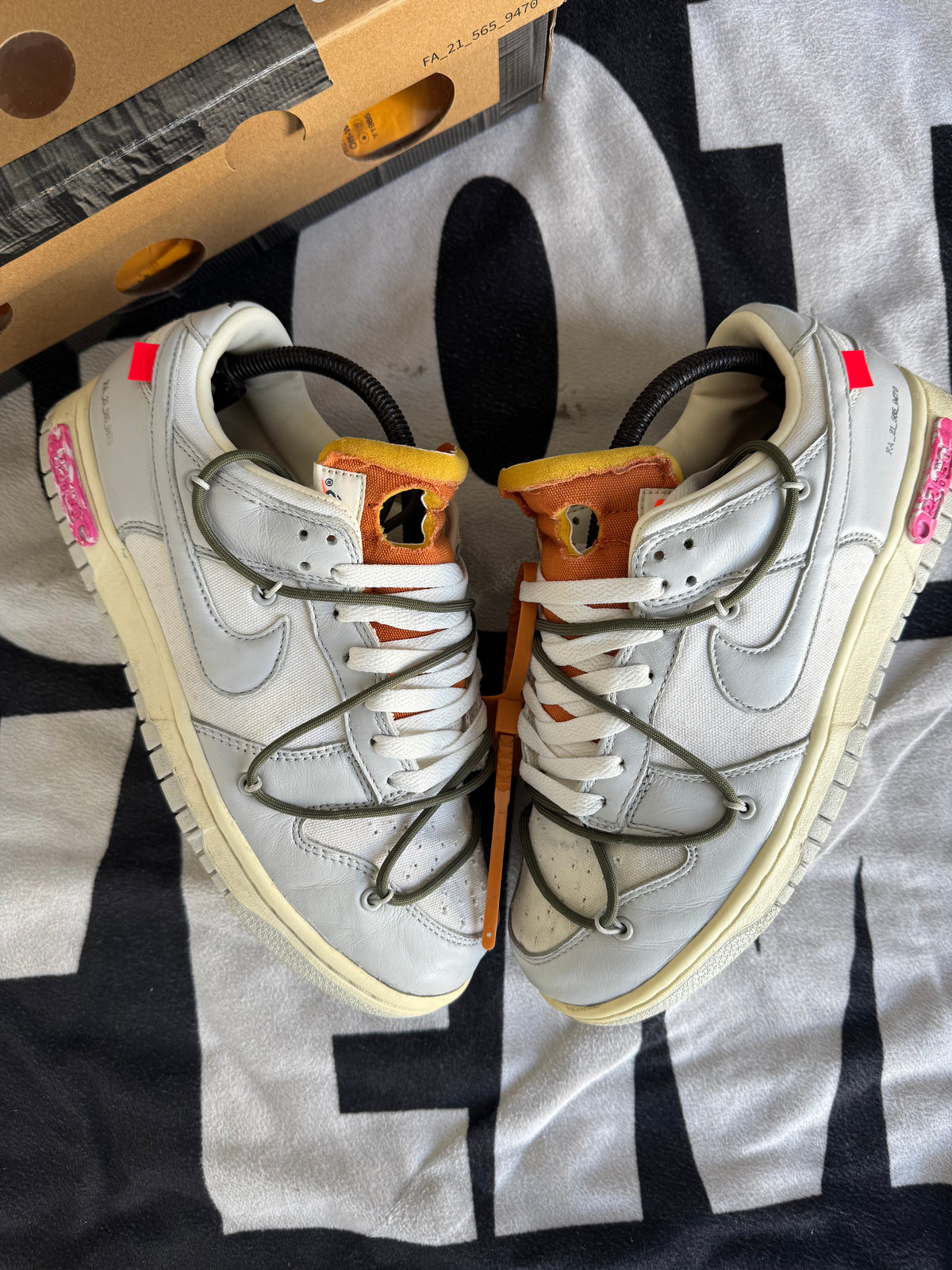 Nike Dunk Low Off-White Lot 22 (Taille 41)