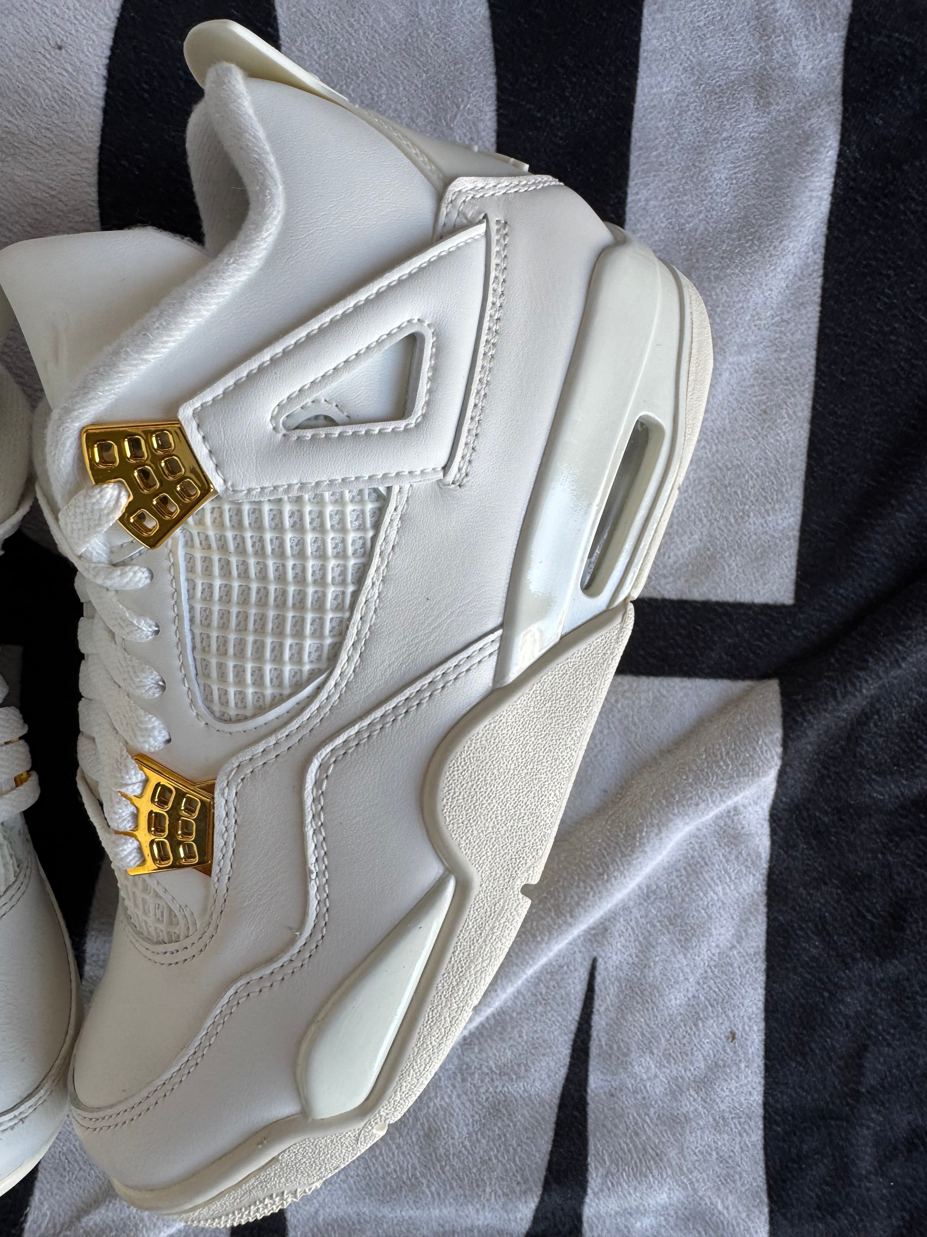 Jordan 4 Metallic Gold WMNS (Taille 39)