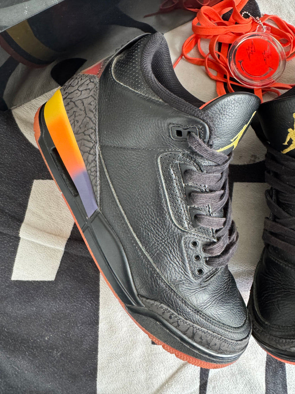 Jordan 3 J Balvin Rio (Taille 44)