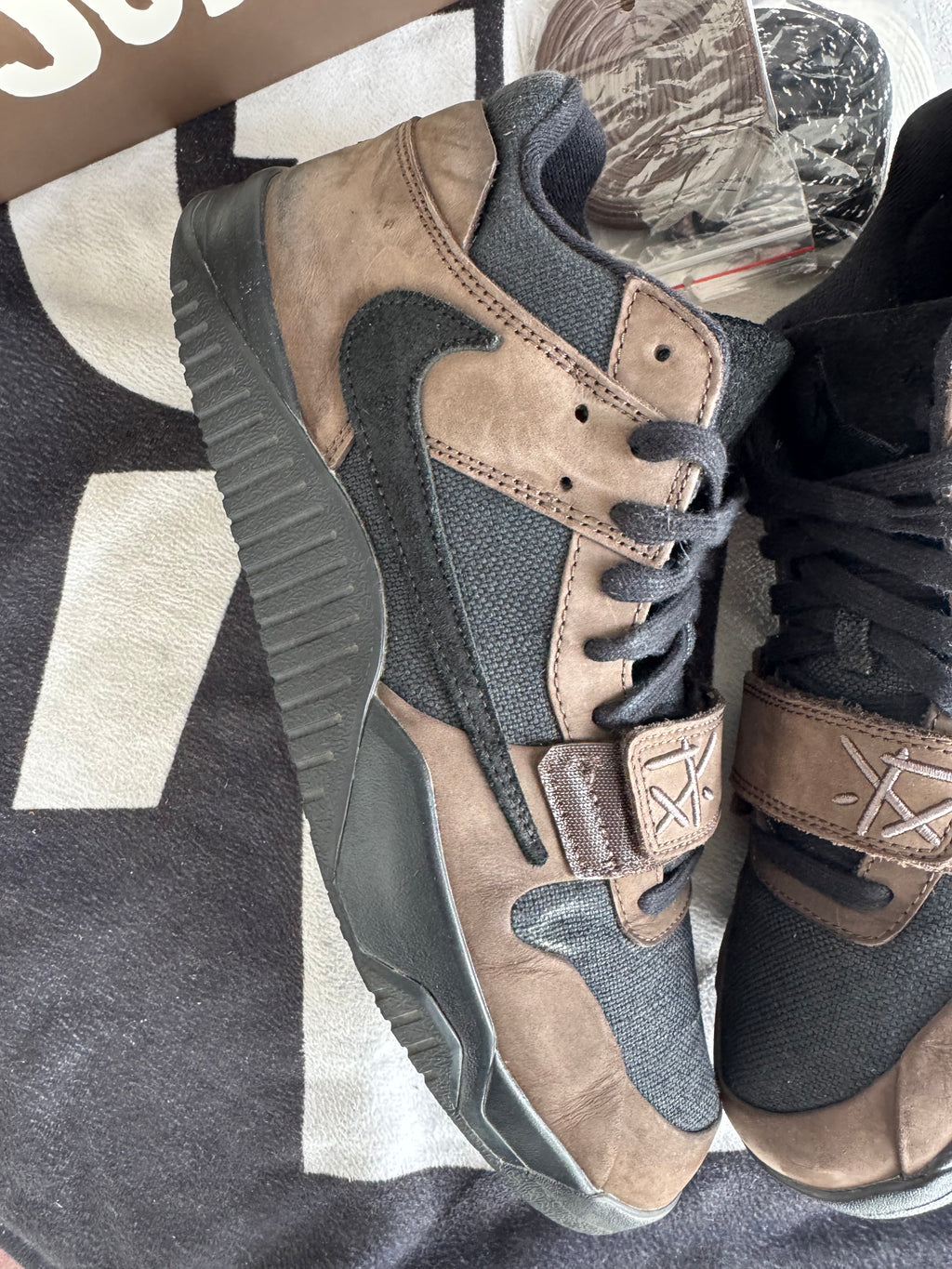 Jordan Jumpman Jack TR Travis Scott Dark Mocha (Taille 47.5)