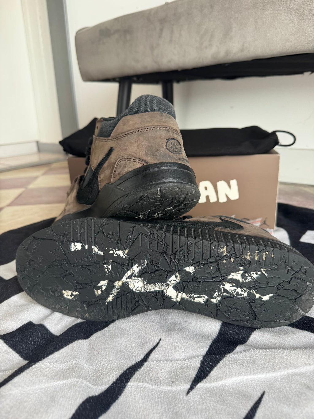 Jordan Jumpman Jack TR Travis Scott Dark Mocha (Taille 47.5)