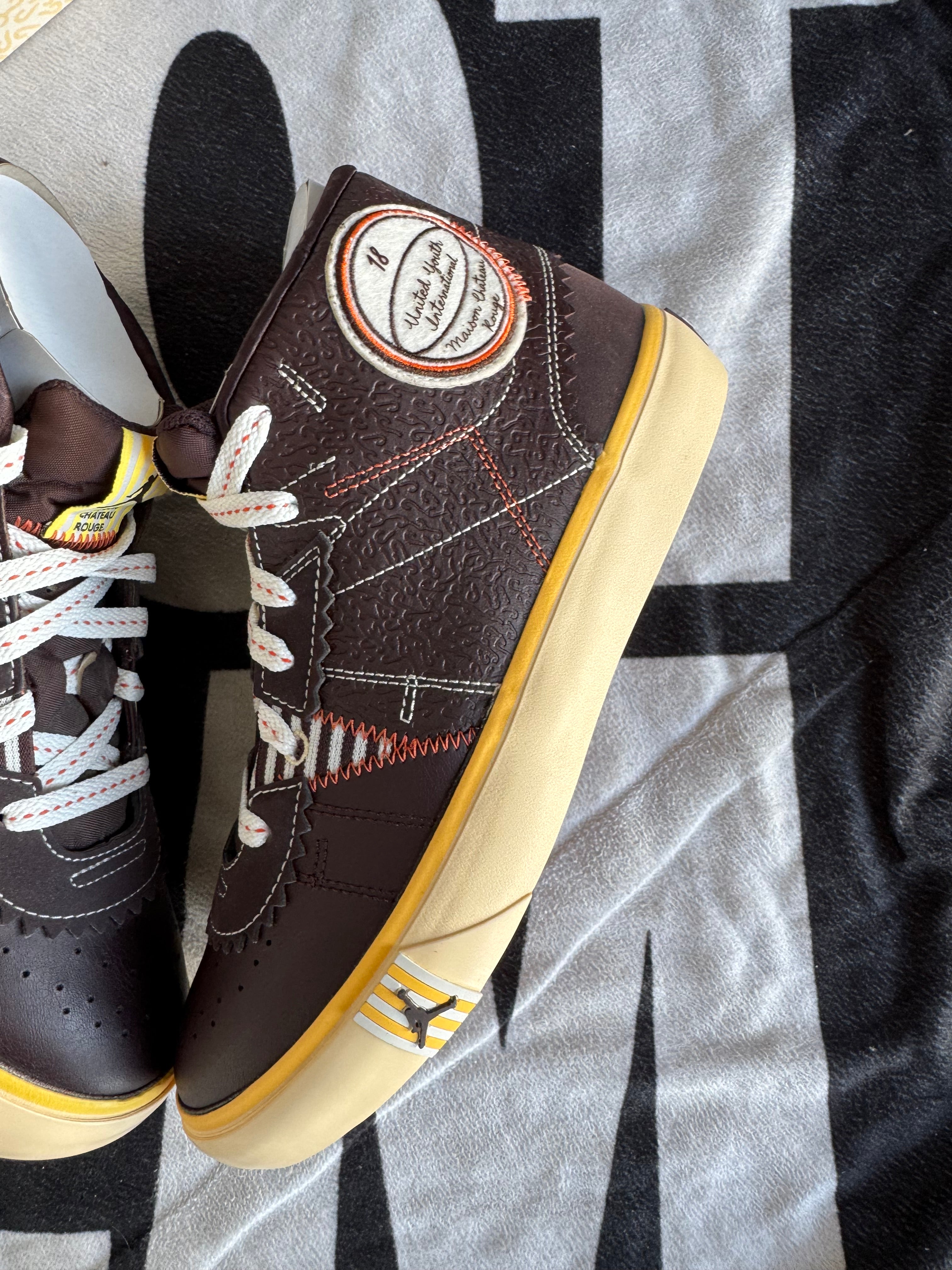 Jordan Series Mid Maison Chateau Rouge Brown (Taille 40)