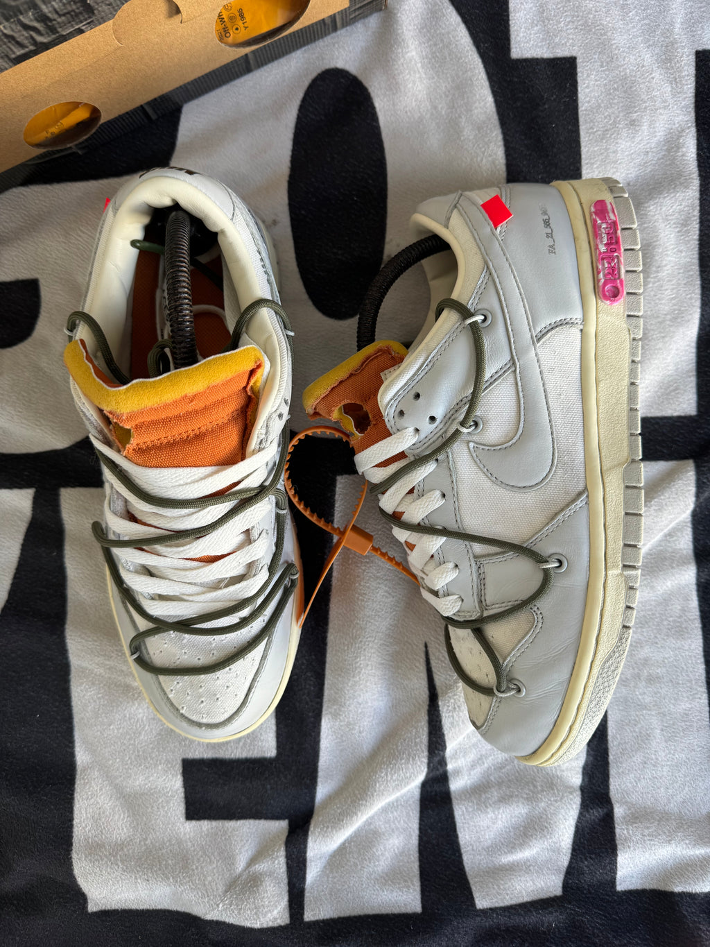 Nike Dunk Low Off-White Lot 22 (Taille 41)