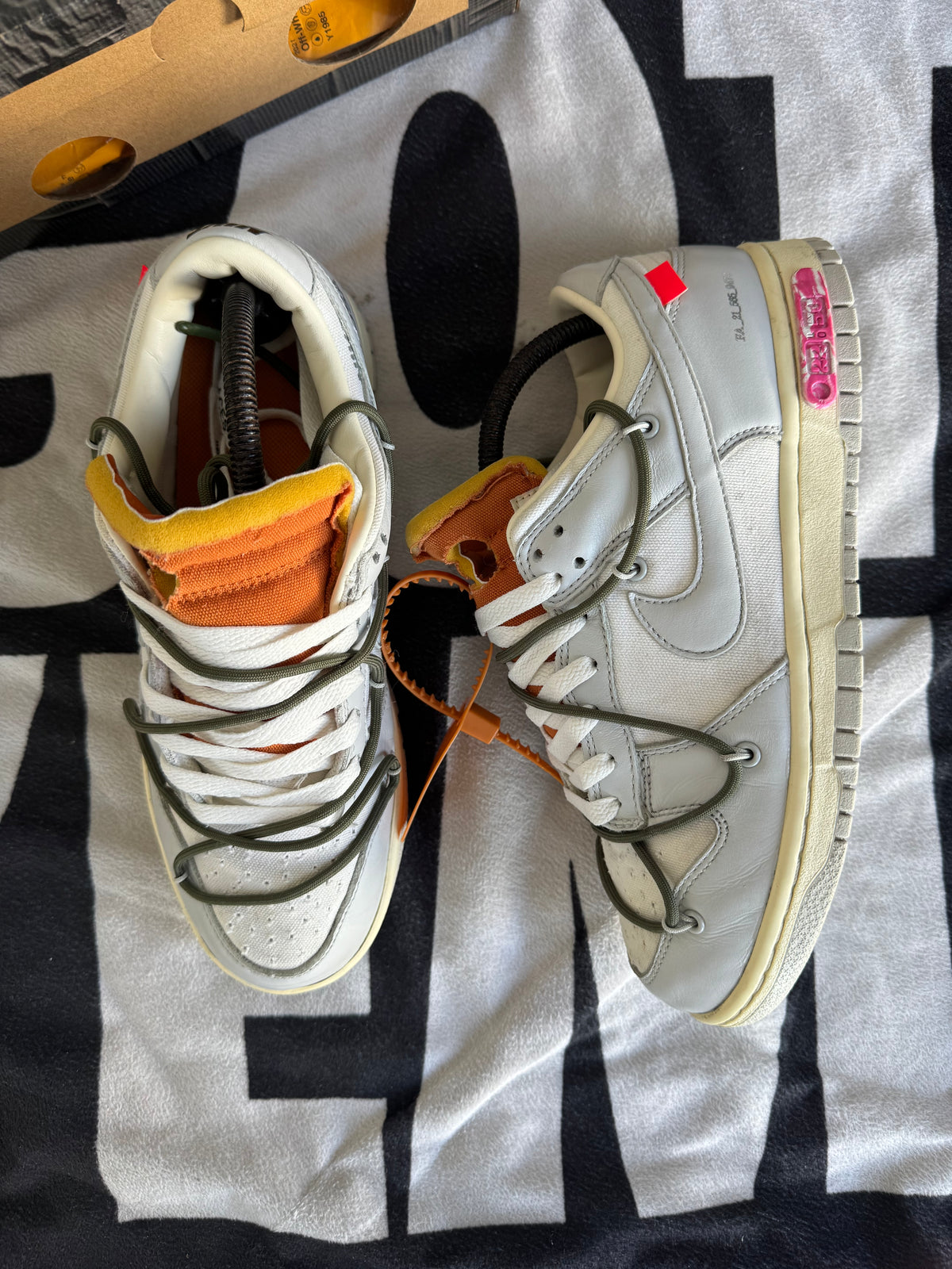 Nike Dunk Low Off-White Lot 22 (Taille 41)