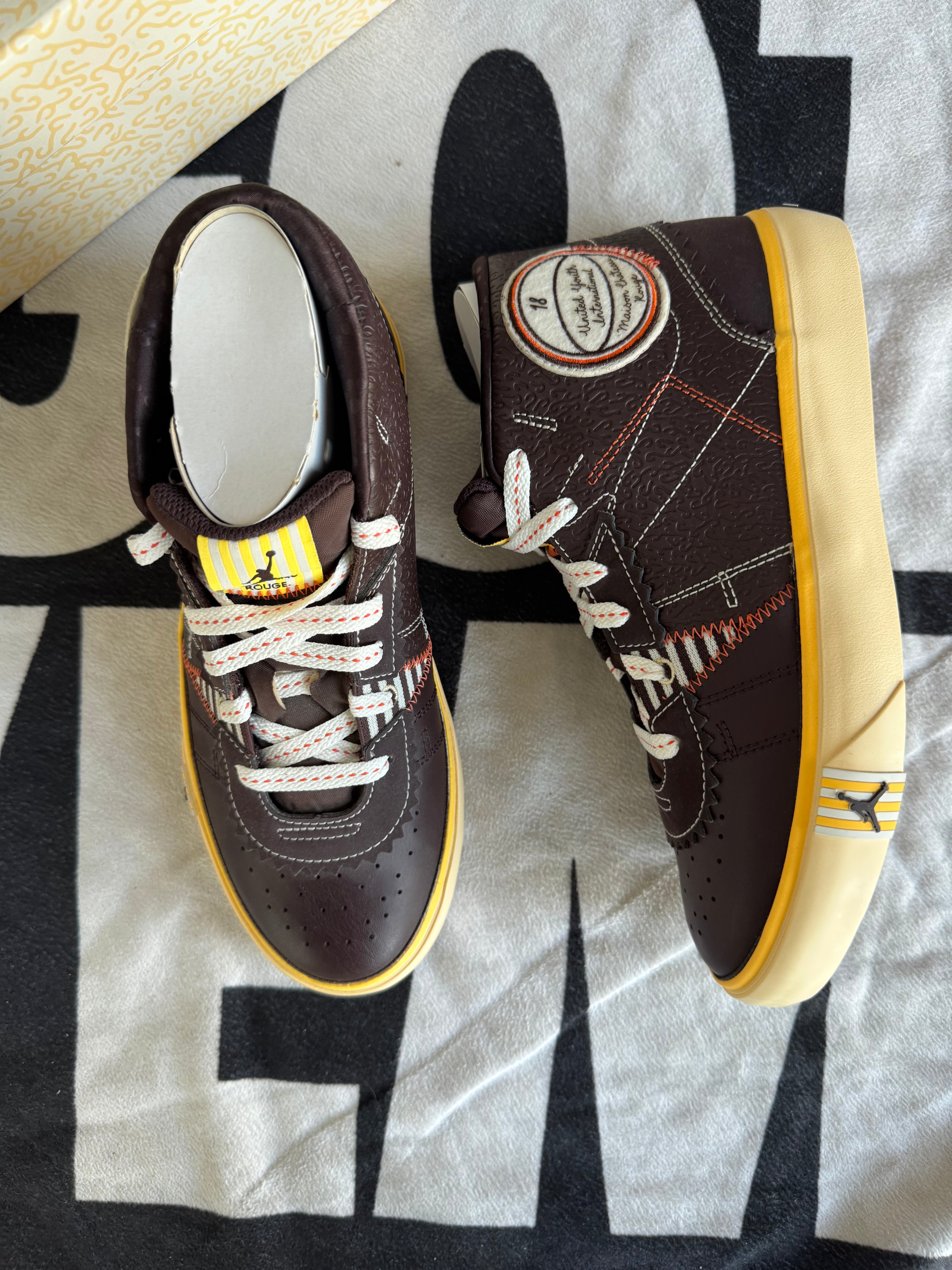 Jordan Series Mid Maison Chateau Rouge Brown (Taille 40)