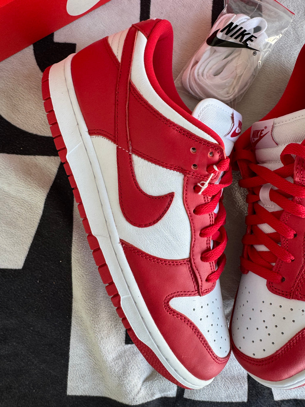 Nike Dunk Low University Red (Taille 44.5)