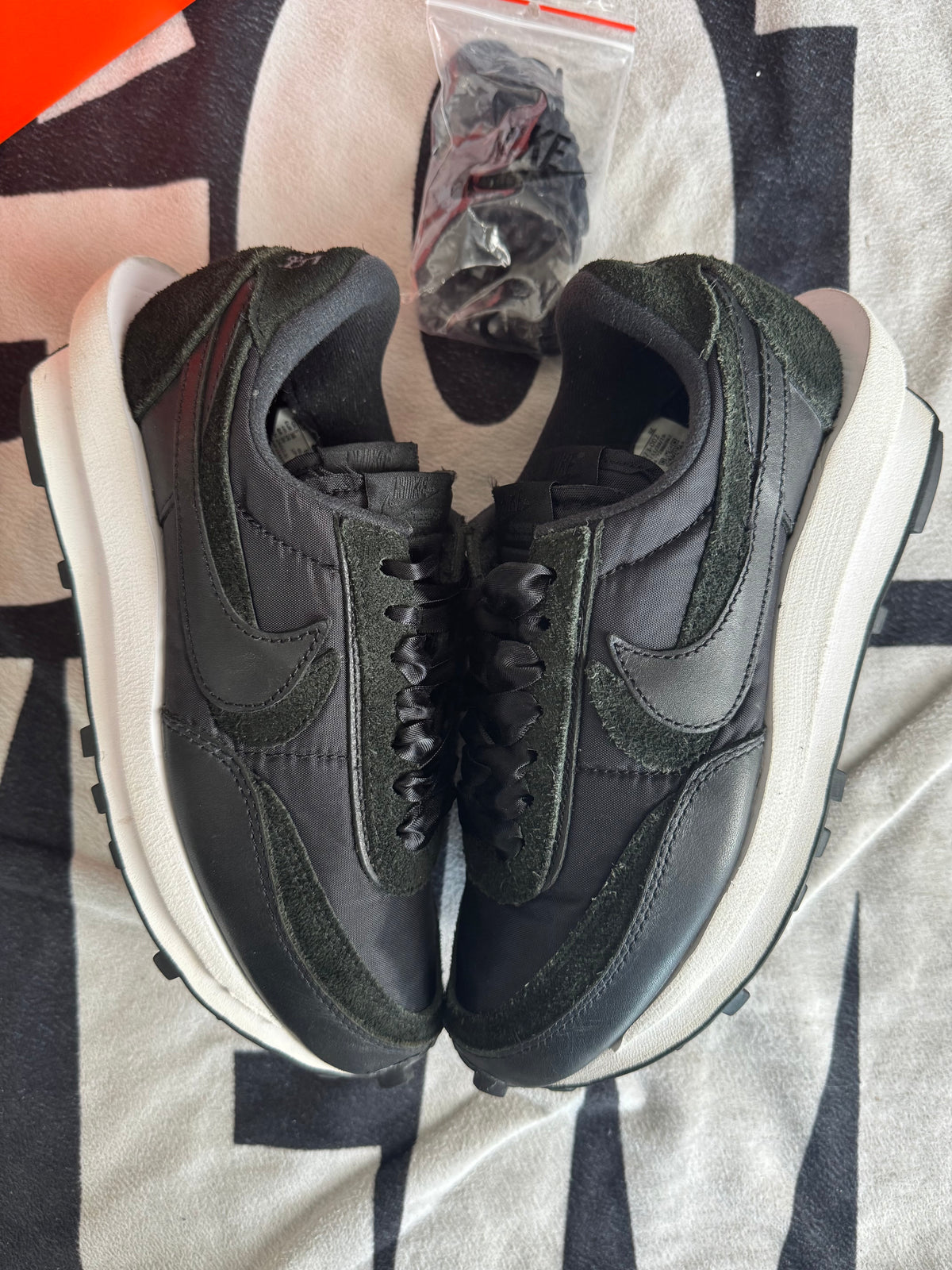 Nike LD Waffle Sacai Triple Black (Taille 38)