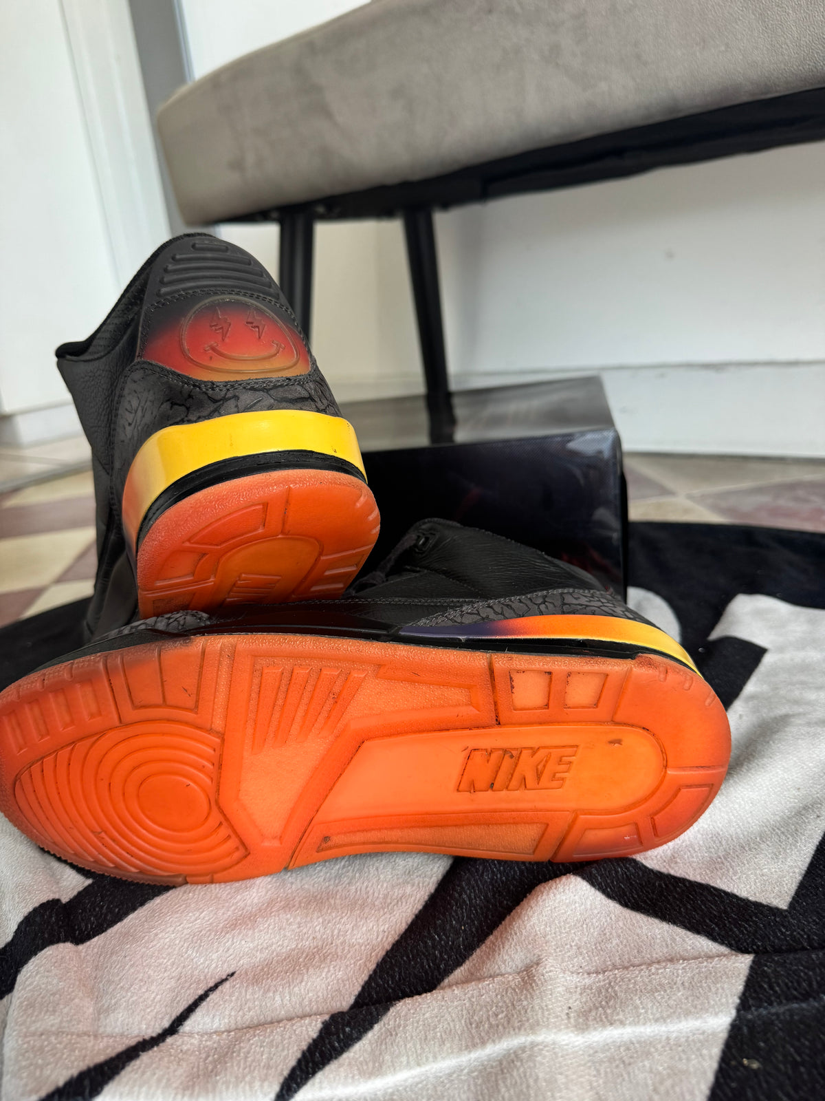 Jordan 3 J Balvin Rio (Taille 44)