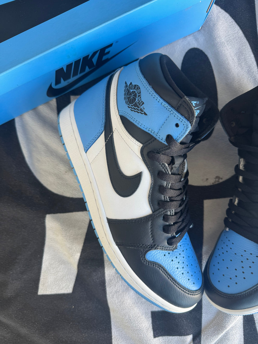 Jordan 1 High UNC Toe (Taille 44)