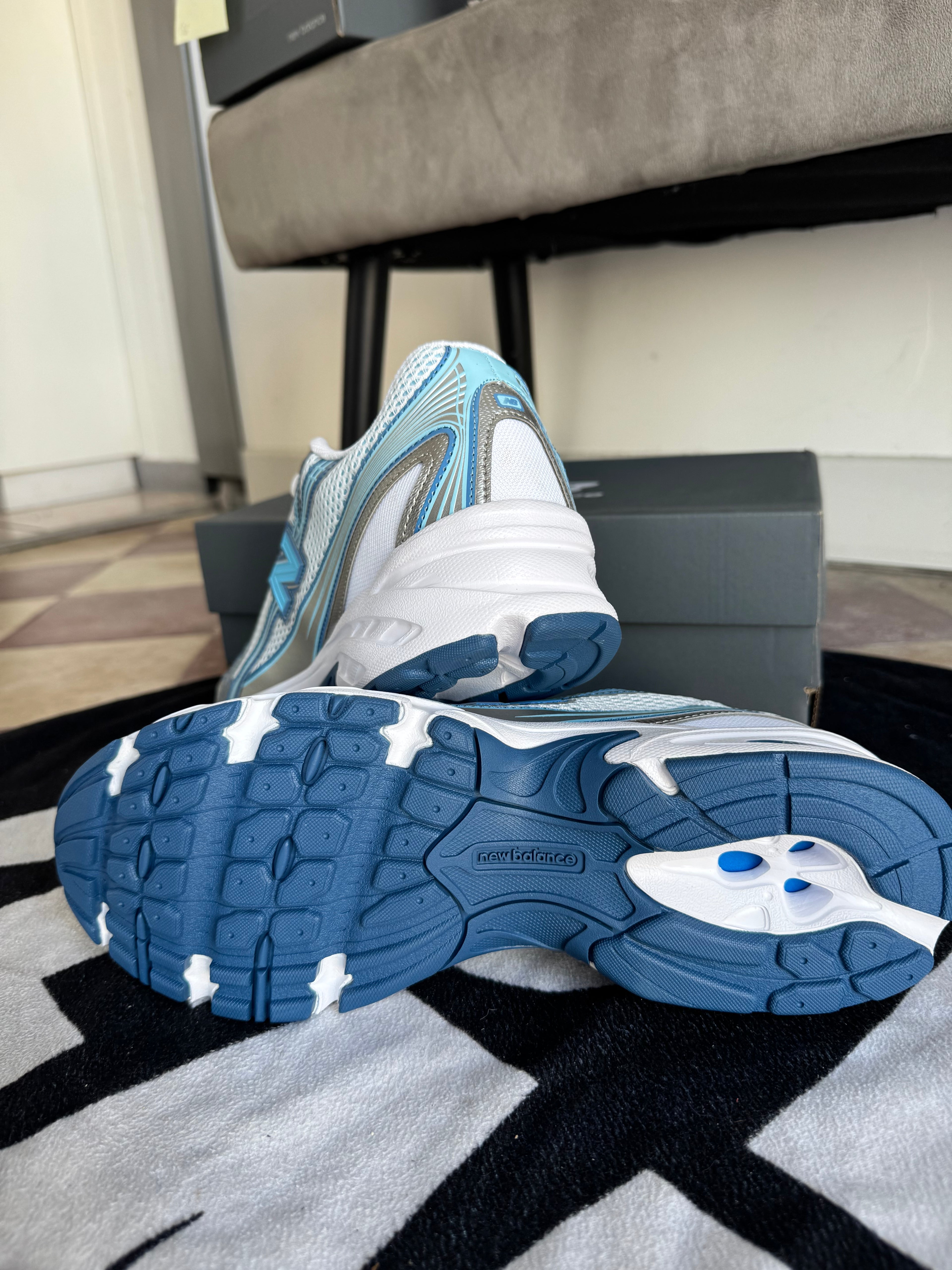 New Balance 740v2 Blue Agate White (Taille 45)