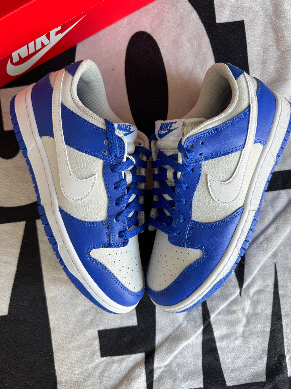 Nike Dunk Low Racer Blue Photon Dust (Taille 40)
