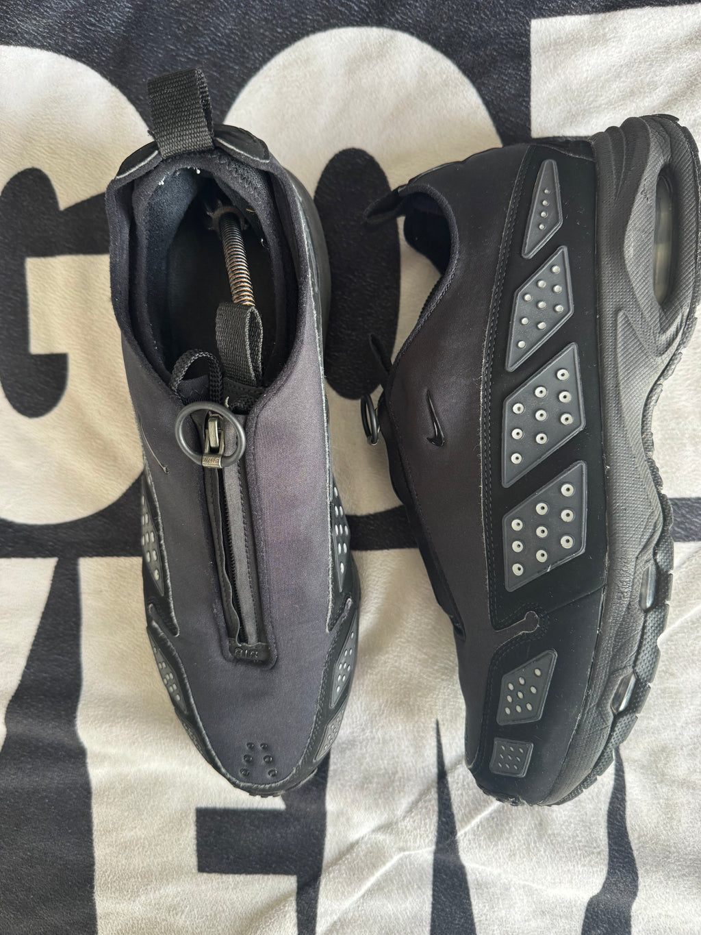 Nike Air Max Sunder Black Silver (Taille 47)