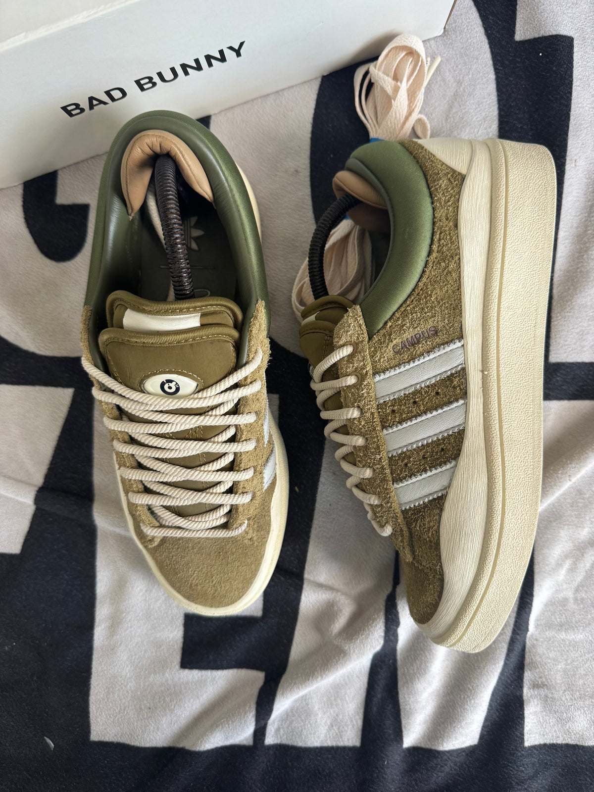 adidas Campus Light Bad Bunny Wild Moss (Taille 40)