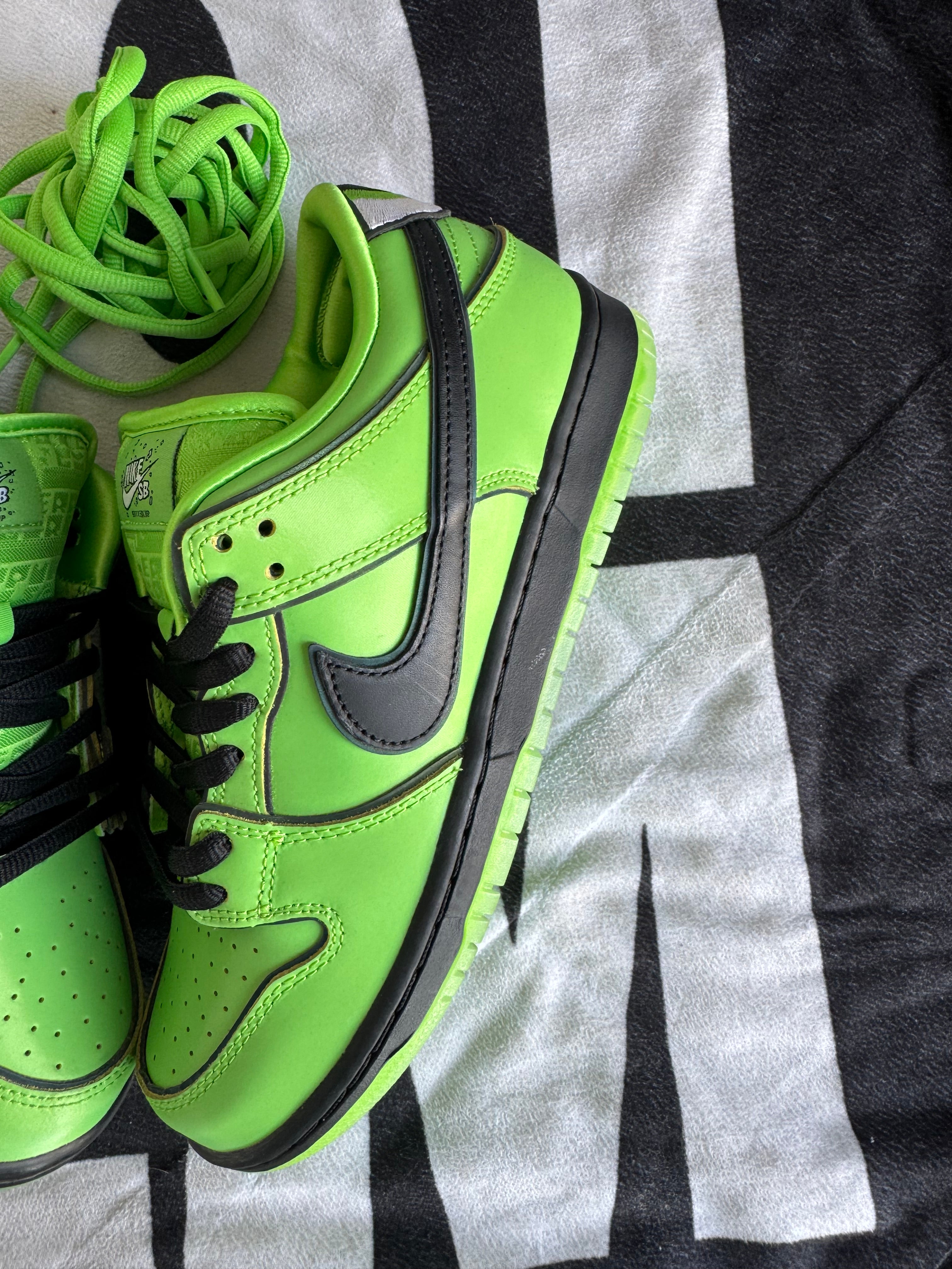 Nike SB Dunk Low The Powerpuff Girls Buttercup (Taille 41)