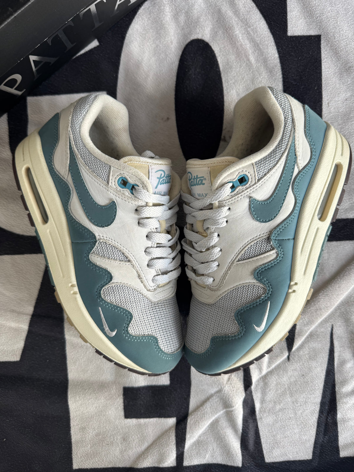 Nike Air Max 1 Patta Waves Noise Aqua (Taille 38.5)