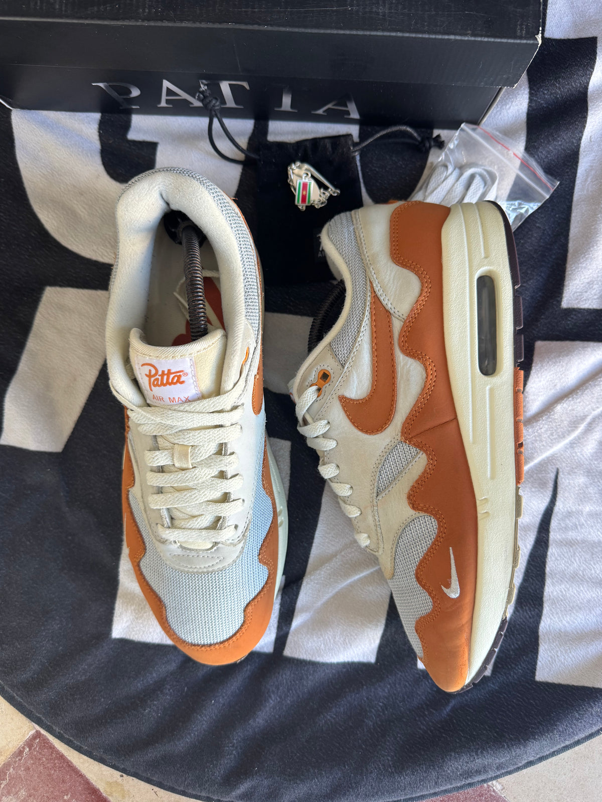 Nike Air Max 1 Patta Monarch (Taille 45)