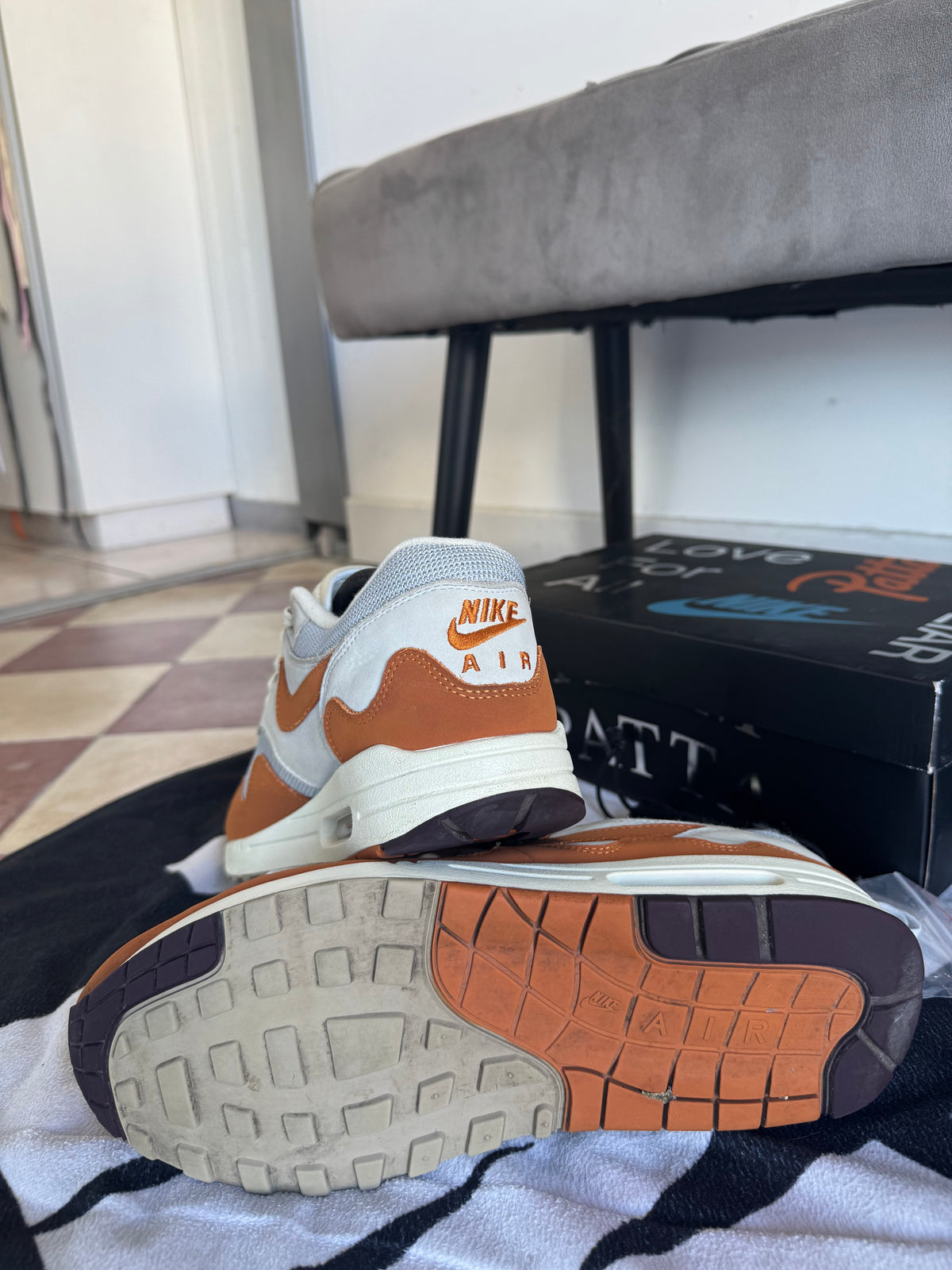 Nike Air Max 1 Patta Monarch (Taille 45)