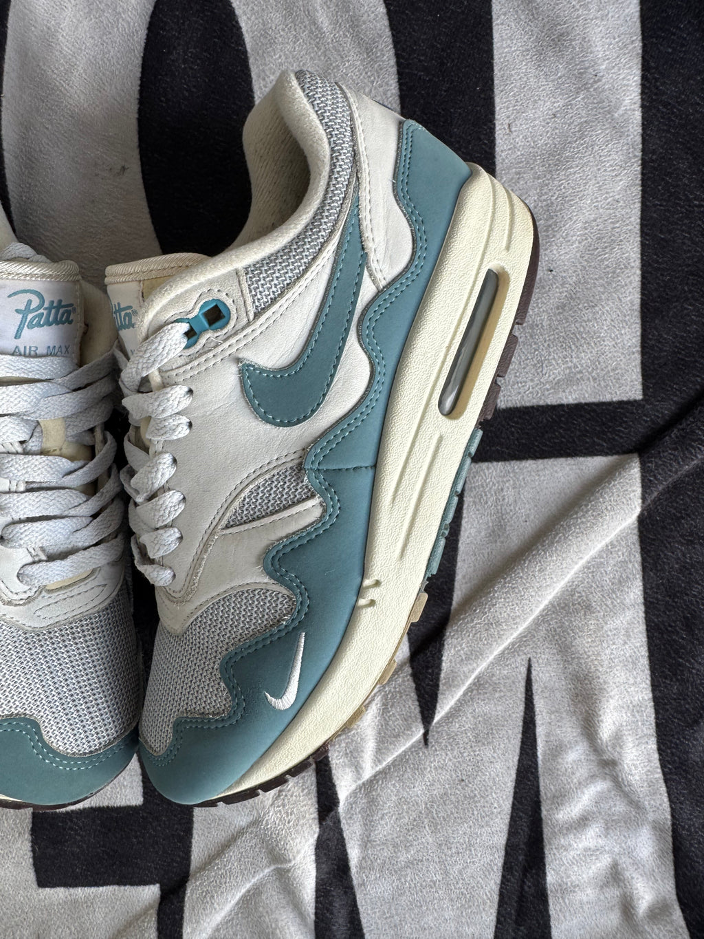Nike Air Max 1 Patta Waves Noise Aqua (Taille 38.5)