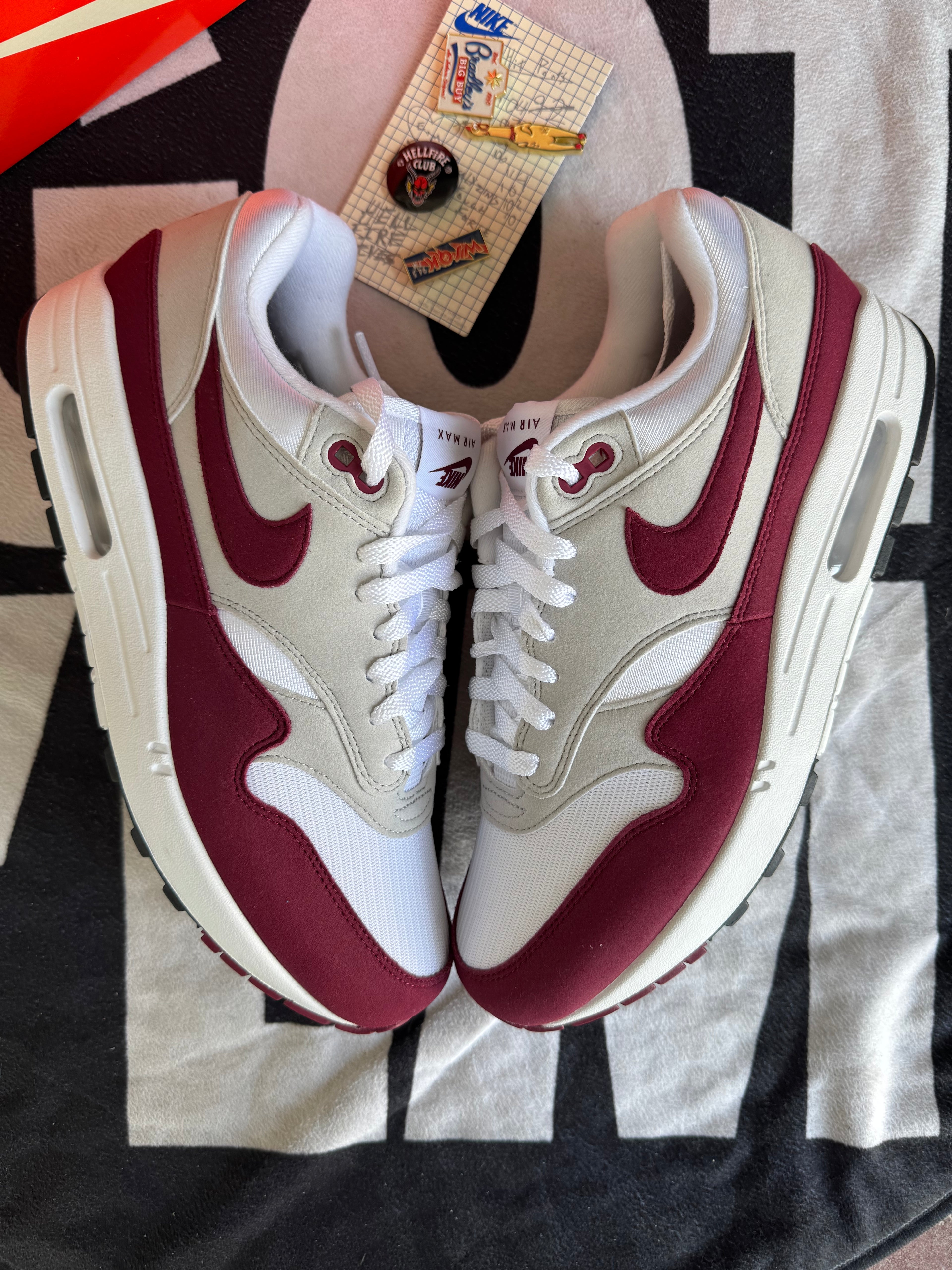 Nike Air Max 1 '87 Stranger Things Steve Harrington (Taille 45)