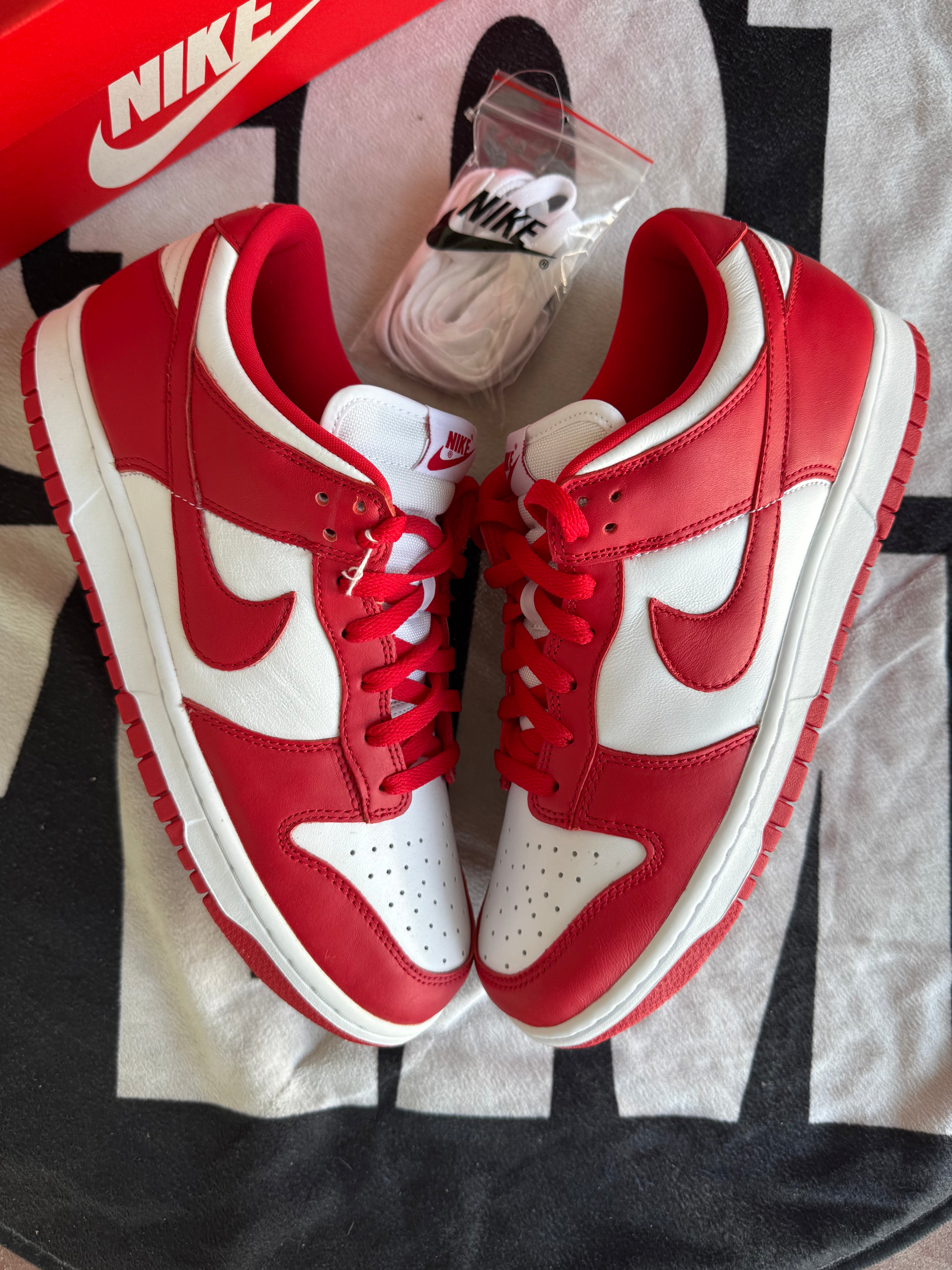 Nike Dunk Low University Red (Taille 44.5)