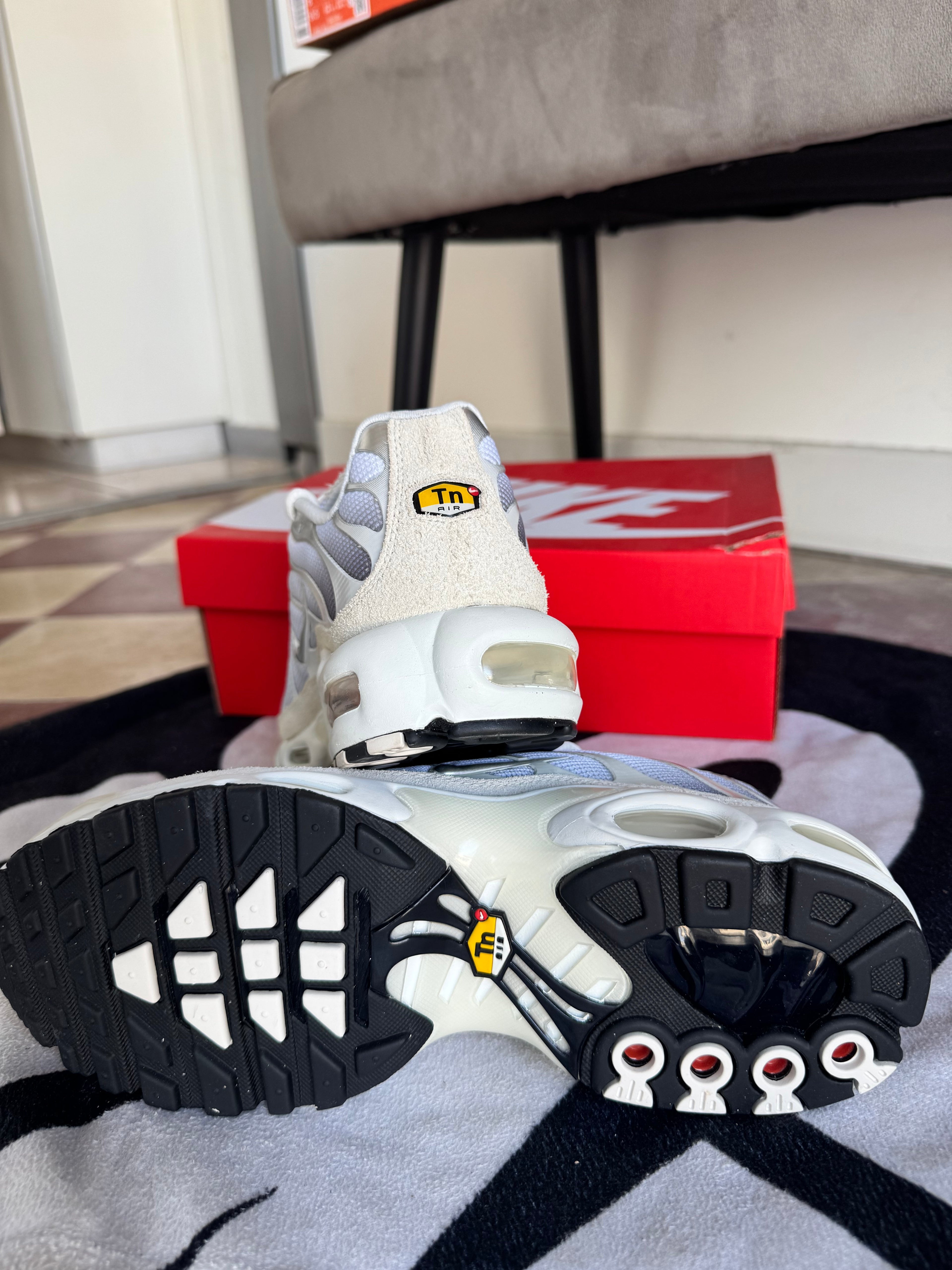Nike Air Max Plus Sail Pure Platinum Silver (Taille 42.5)