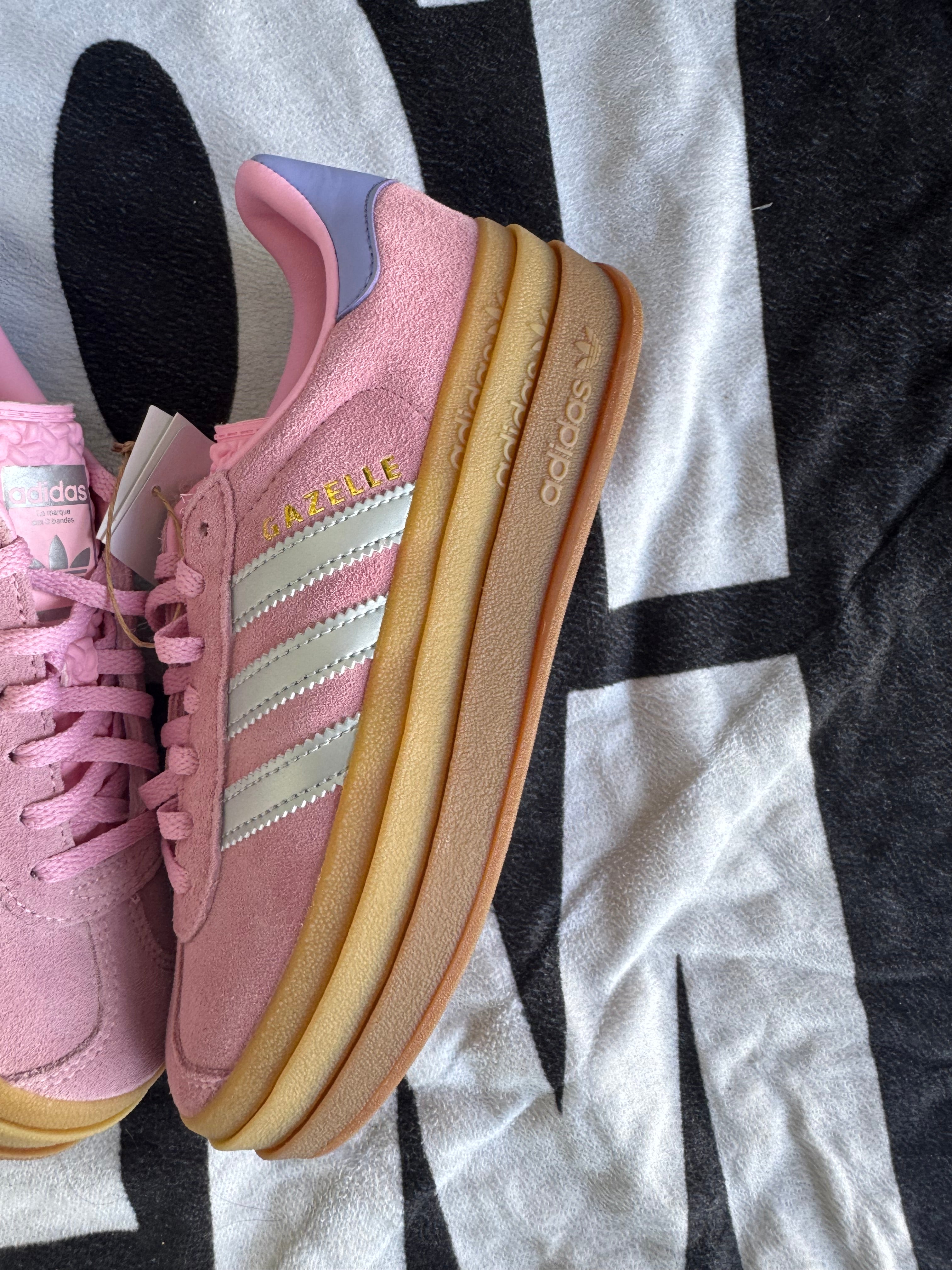 adidas Gazelle Bold Pink Glow Silver (Taille 36)