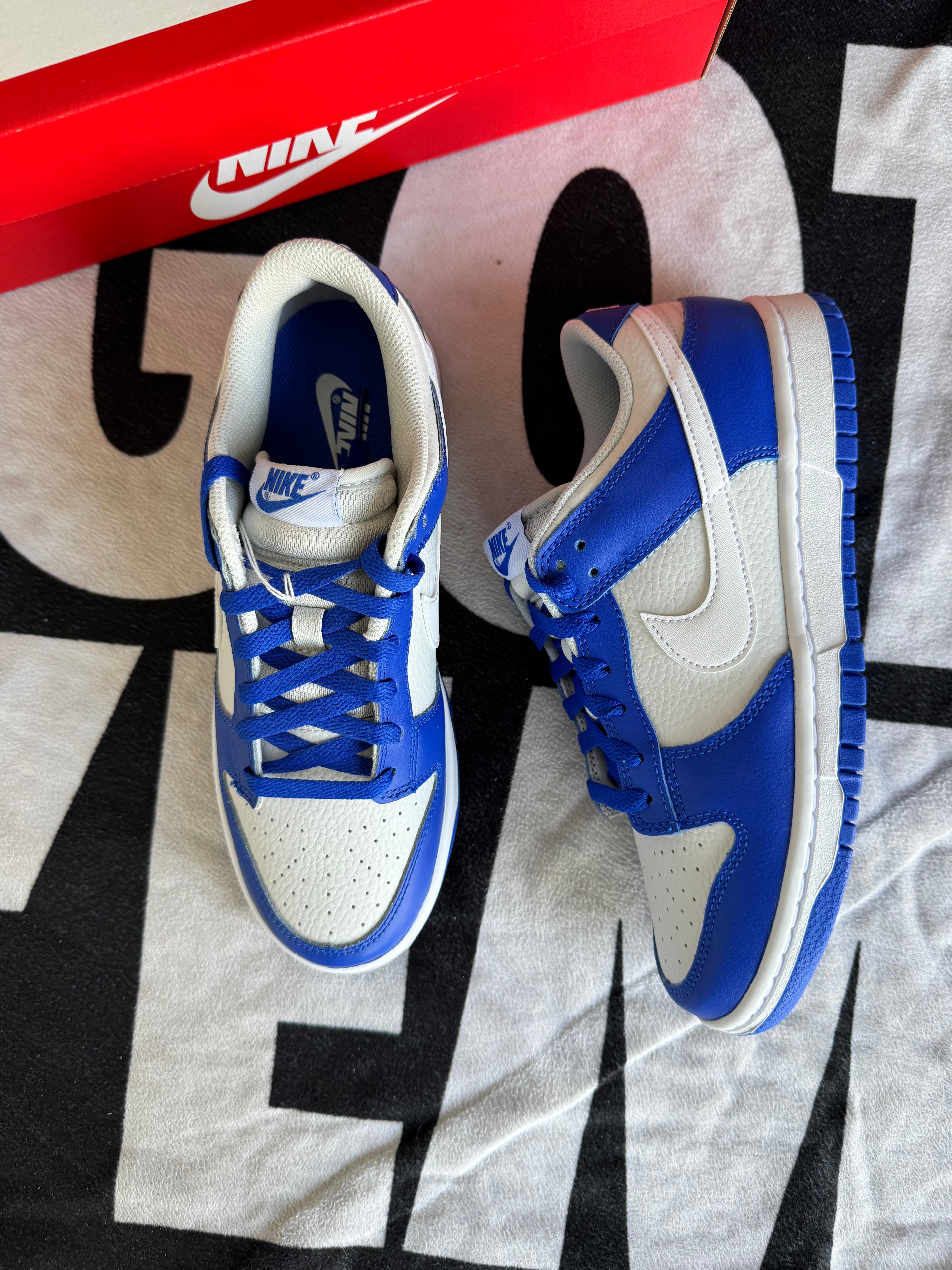 Nike Dunk Low Racer Blue Photon Dust (Taille 40)
