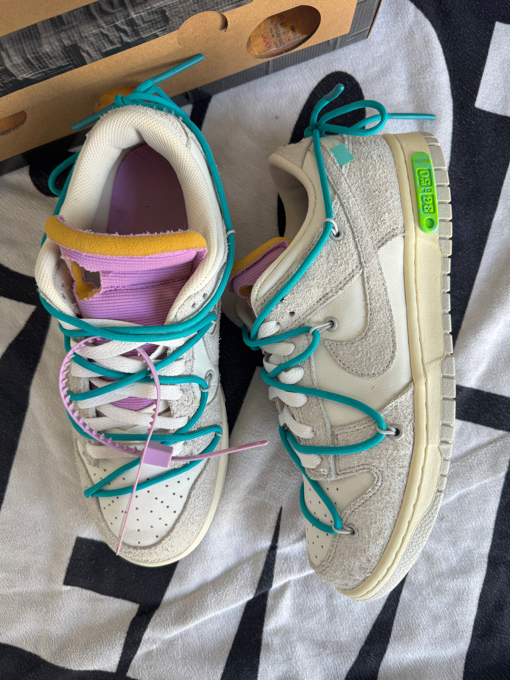 Nike Dunk Low Off-White Lot 36 (Taille 42.5)