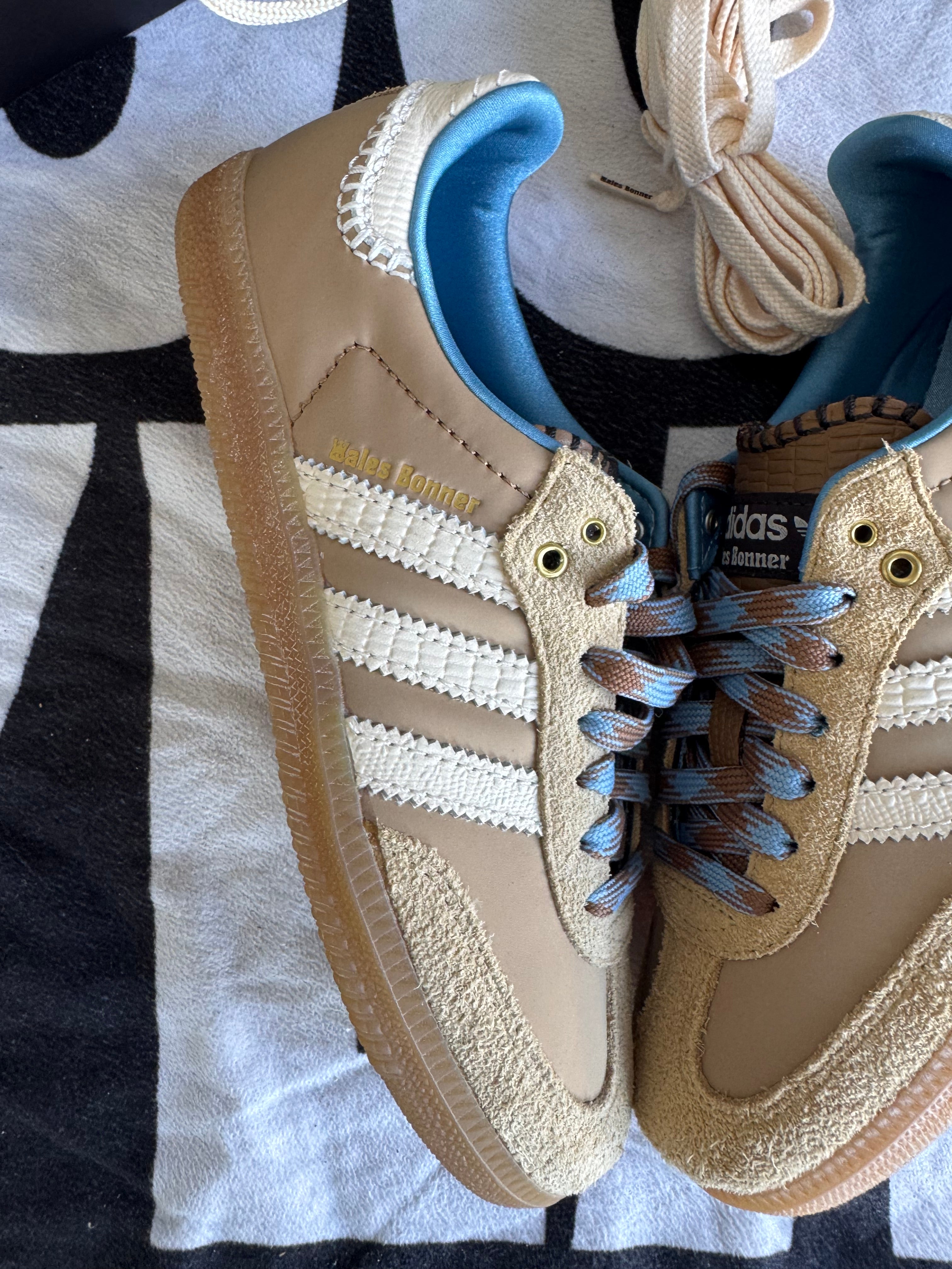 Adidas Samba Nylon Wales Bonner Desert White (Taille 39 1/3)