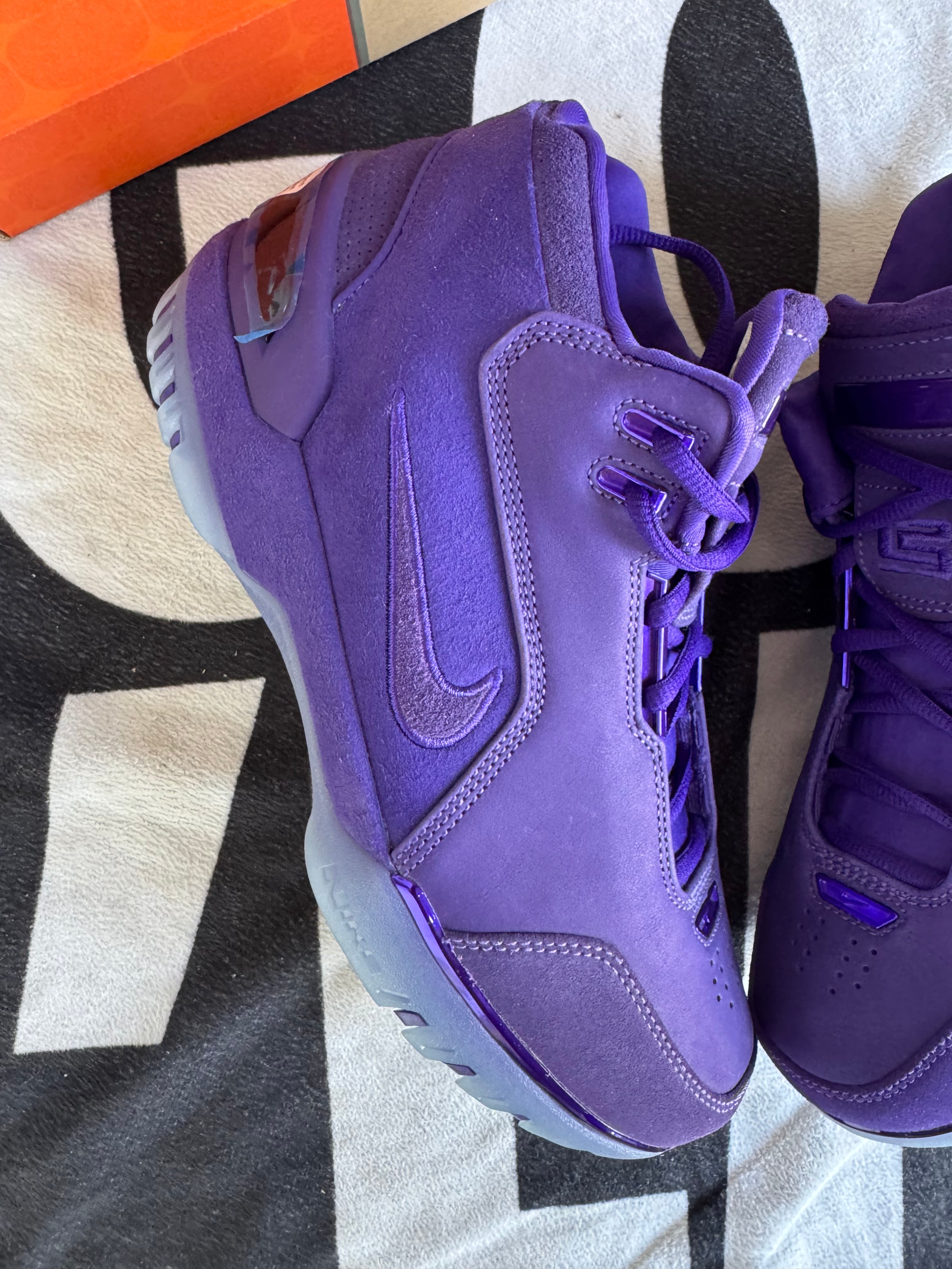Nike Air Zoom Generation Court Purple Suede (Taille 41)