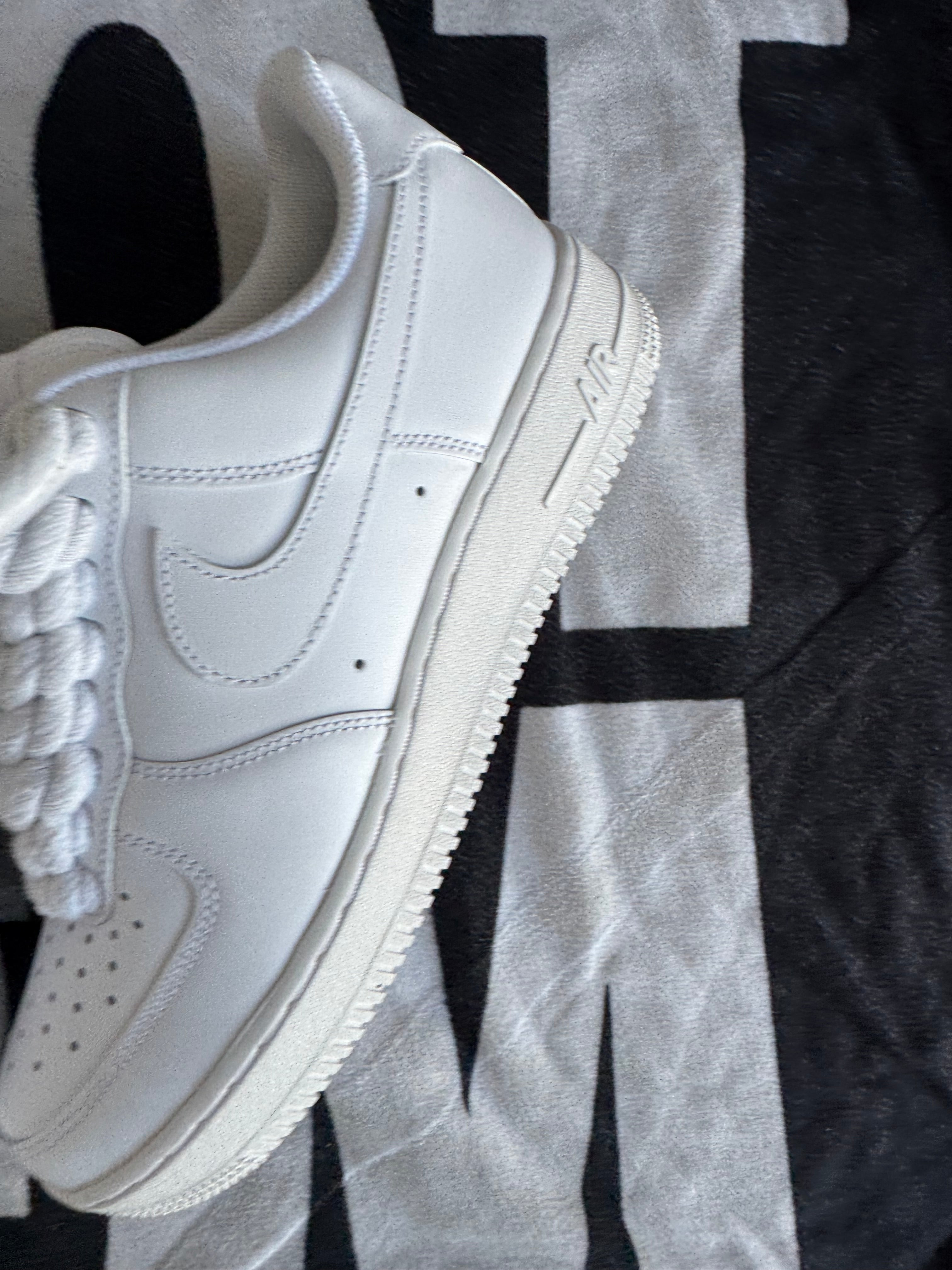 Air Force One White Big Laces White (Taille 41)