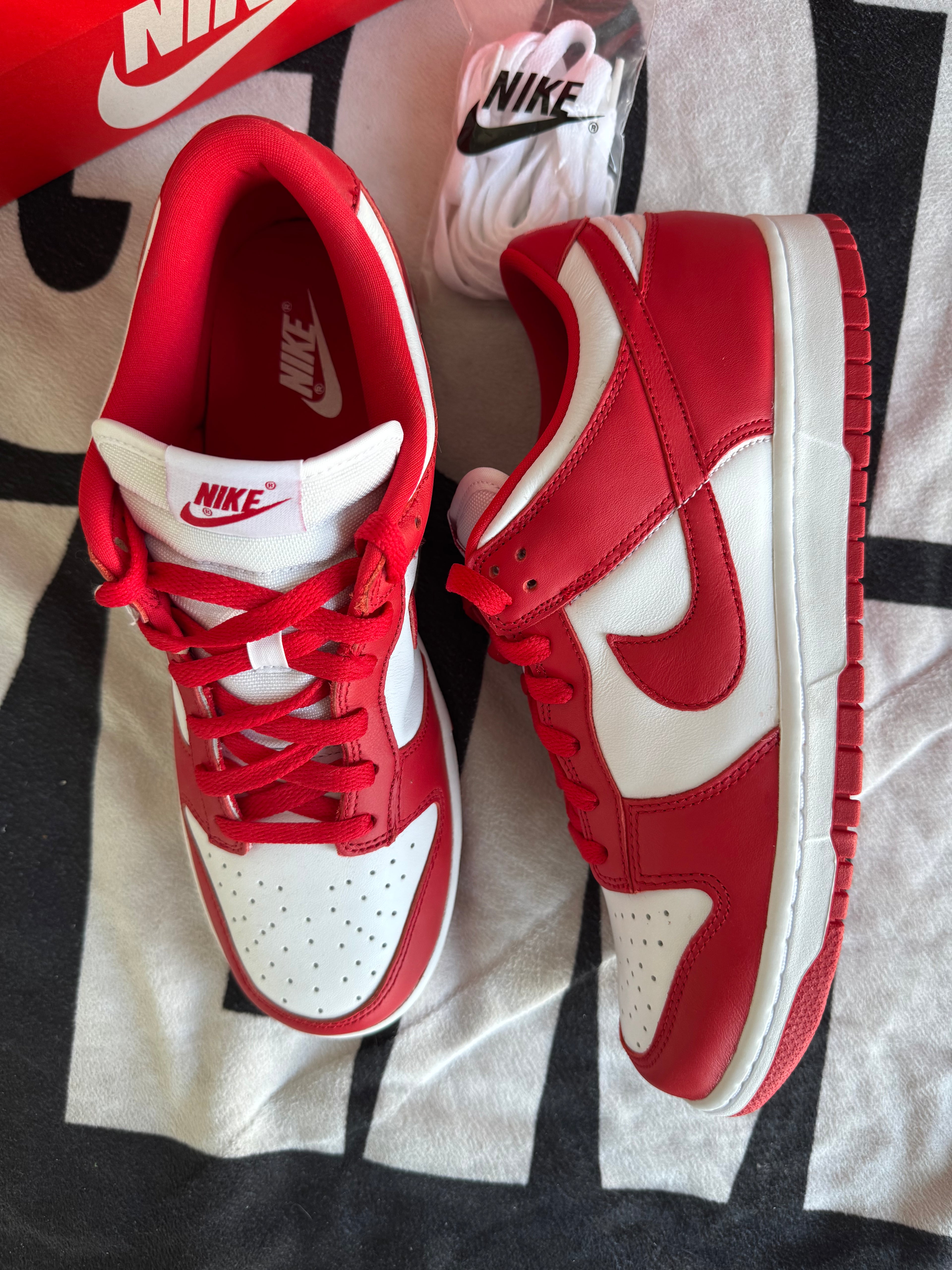 Nike Dunk Low University Red (Taille 44.5)