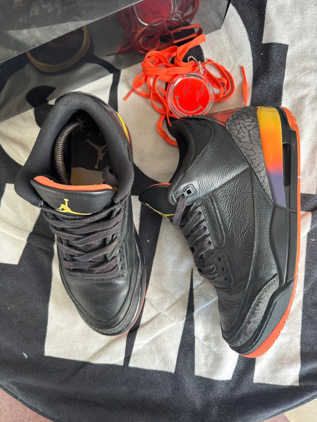 Jordan 3 J Balvin Rio (Taille 44)